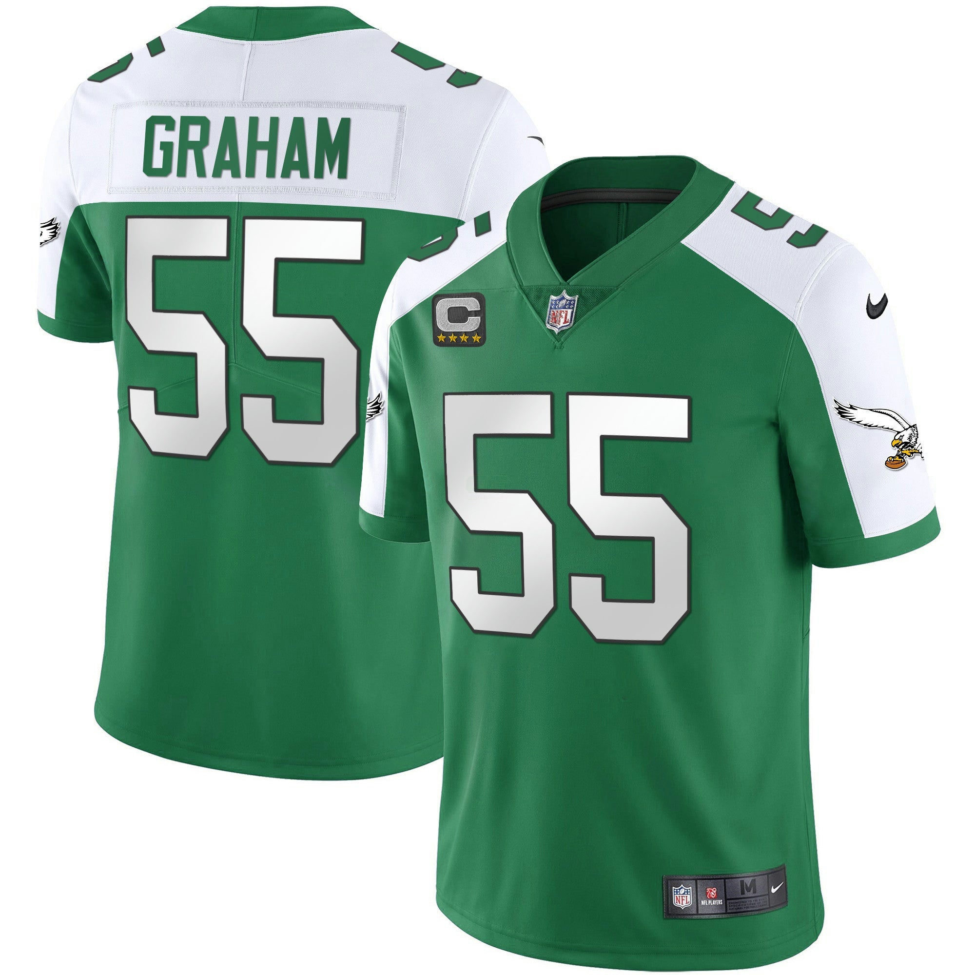 Camisa NFL Men’s Gold & Kelly Vapor Jersey