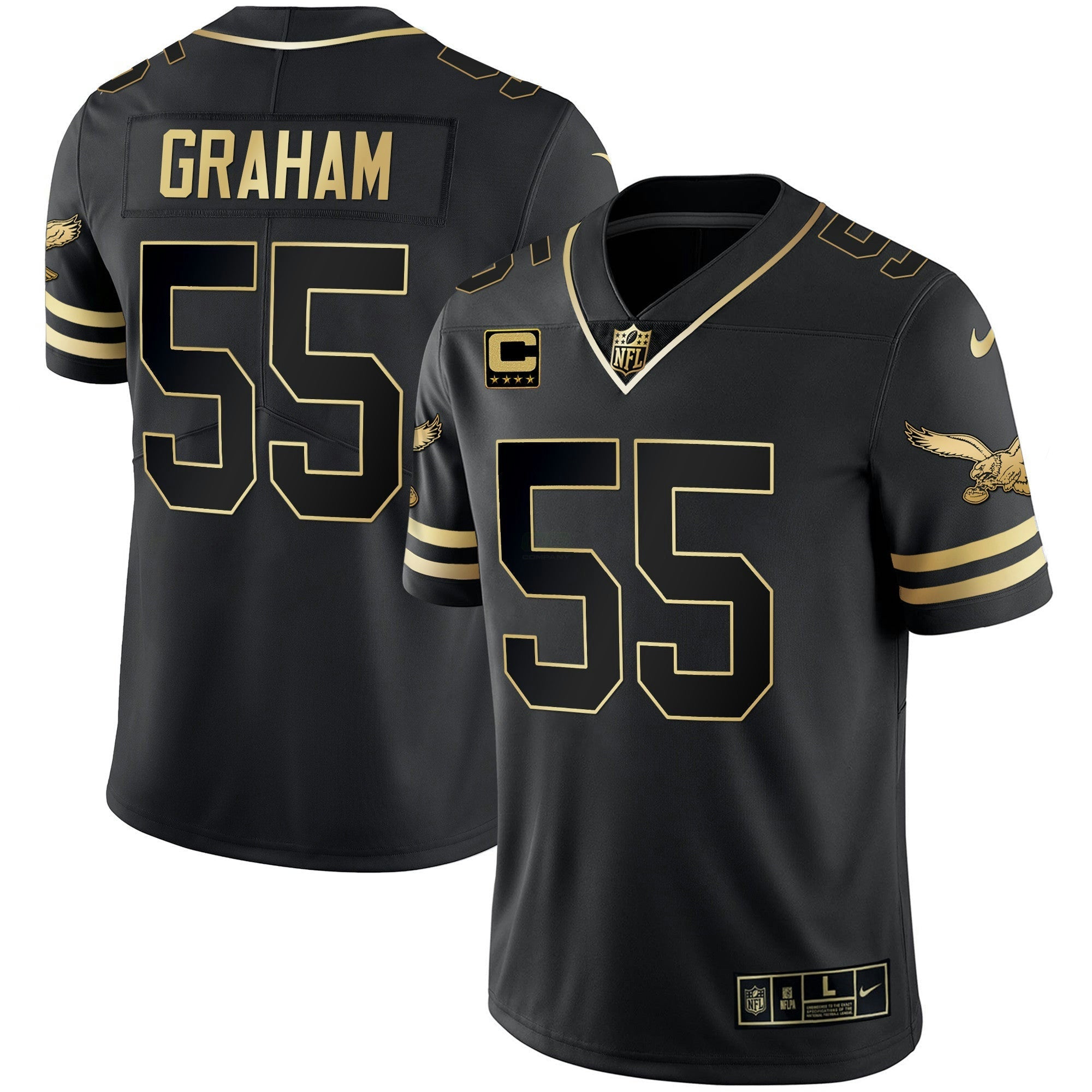 Camisa NFL Men’s Gold & Kelly Vapor Jersey V2