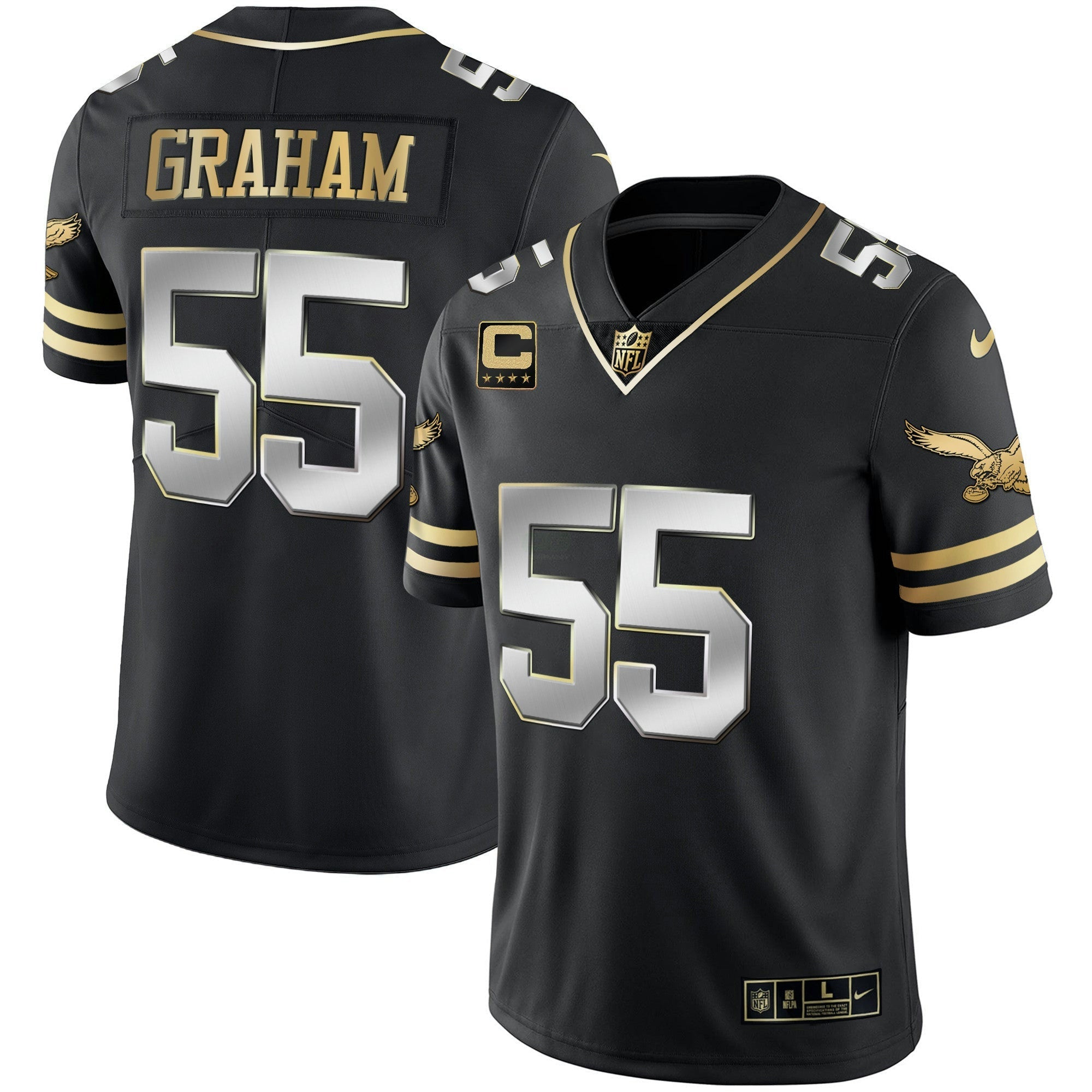 Camisa NFL Men’s Gold & Kelly Vapor Jersey V2