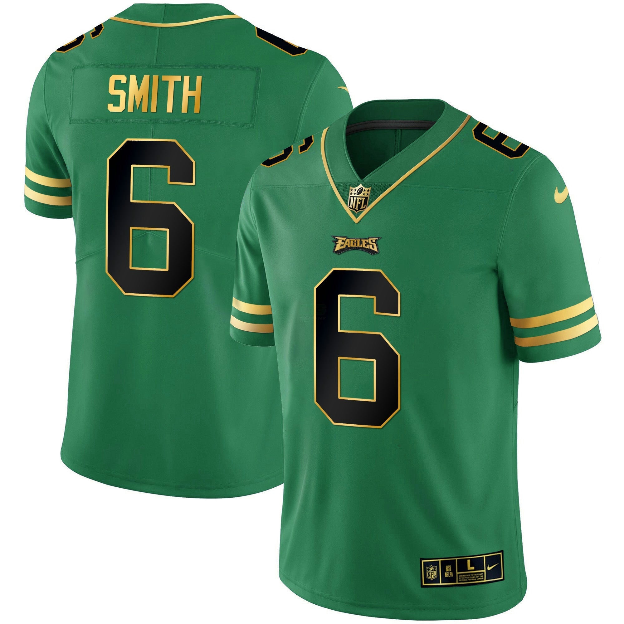 Camisa NFL Men’s Gold & Kelly Vapor Jersey V3