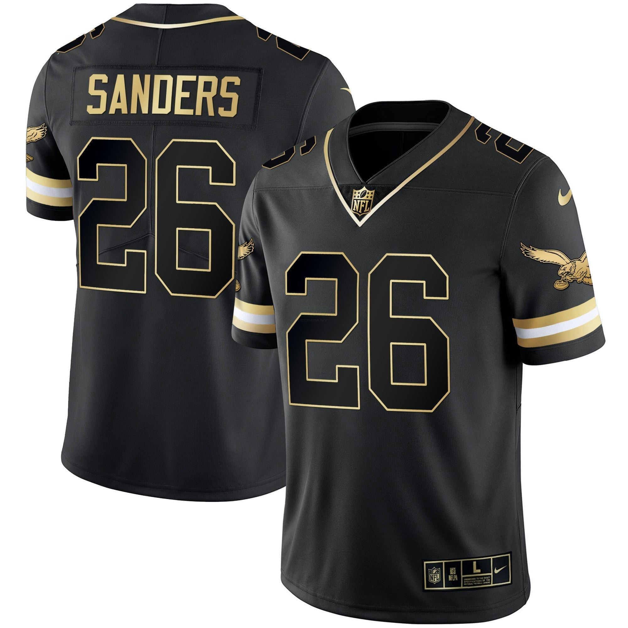 Camisa NFL Men’s Gold & Kelly Vapor Throwback Jersey