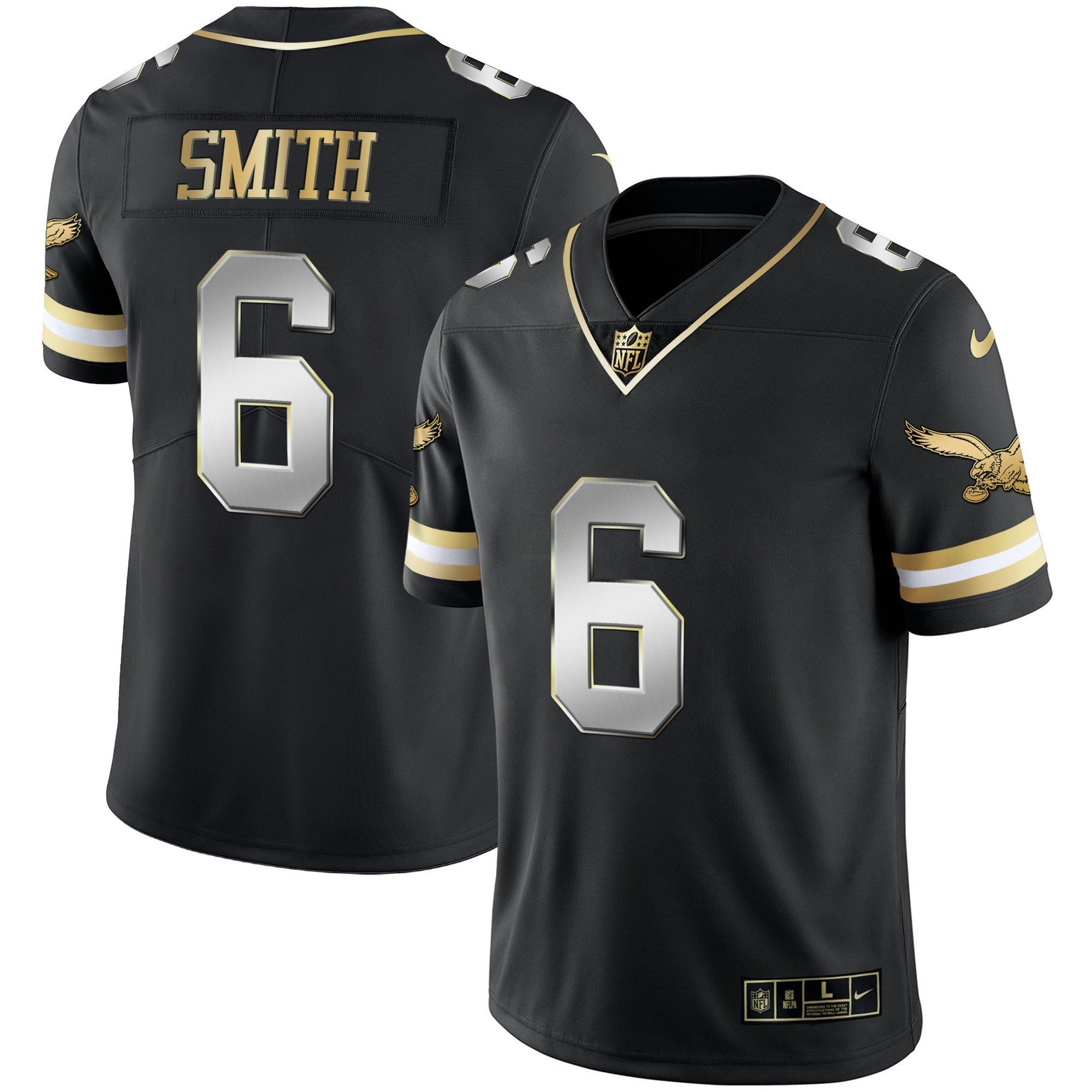 Camisa NFL Men’s Gold & Kelly Vapor Throwback Jersey