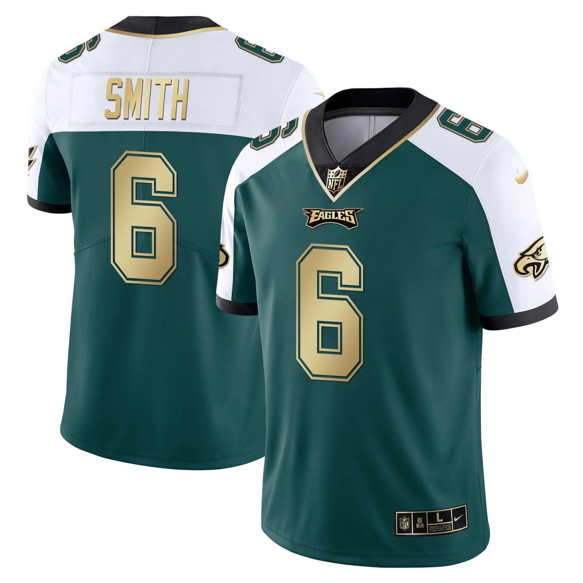 Camisa NFL Men’s Gold & Split Vapor