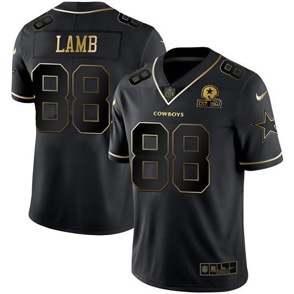 Camisa NFL Men’s Gold & Split Vapor Est 1960 Patch Jersey