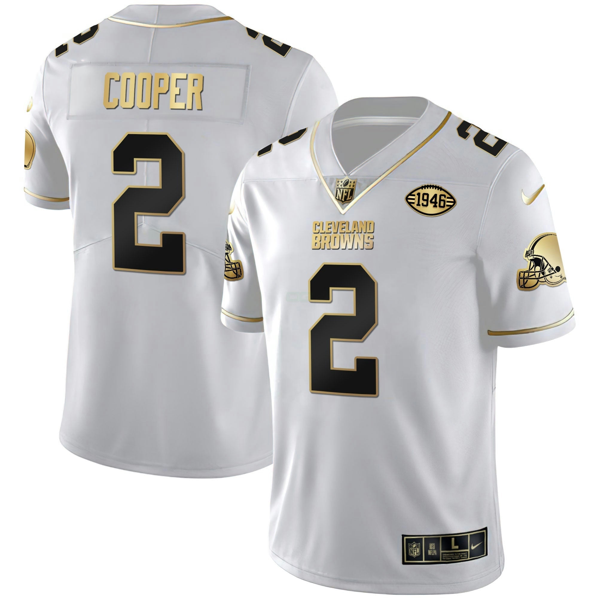 Camisa NFL Men’s Gold & Split Vapor Limited