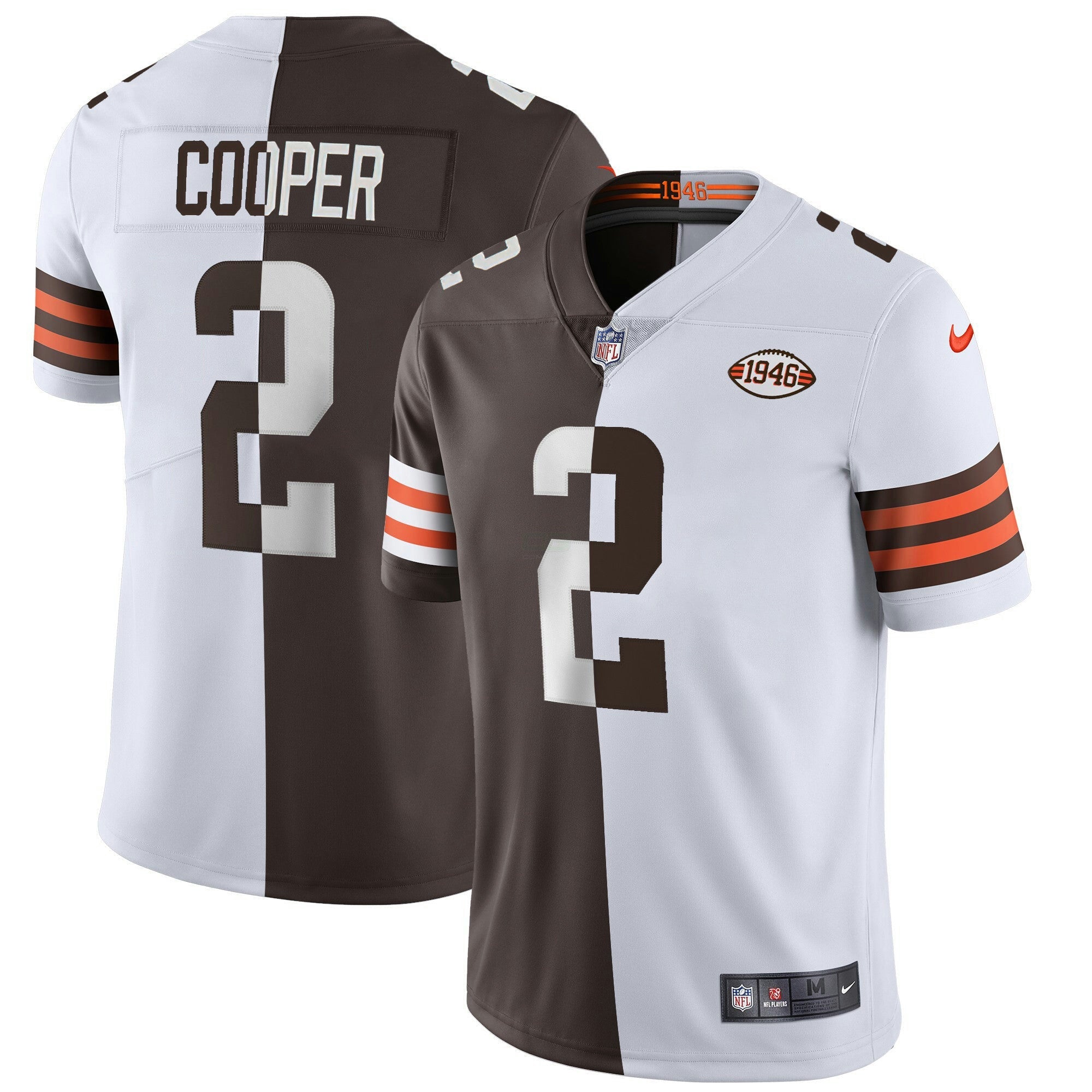 Camisa NFL Men’s Gold & Split Vapor Limited