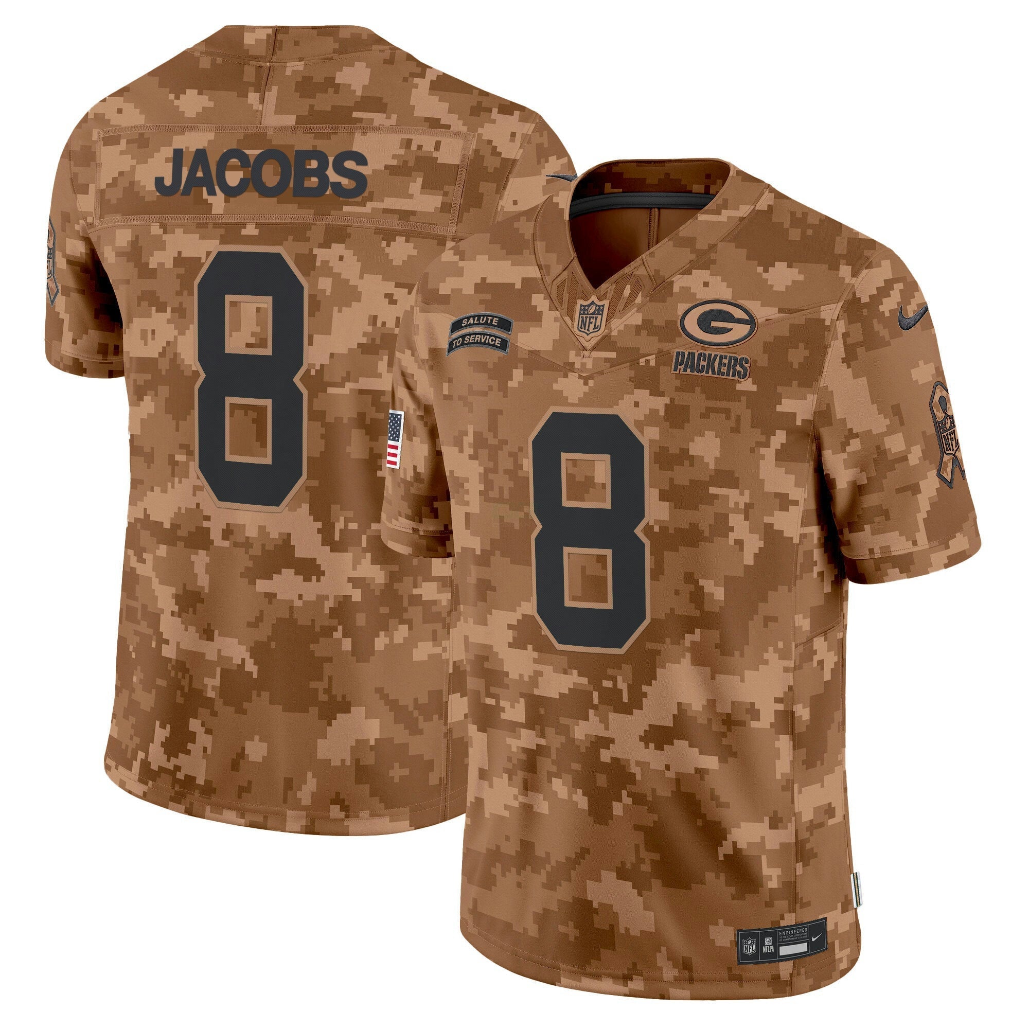 Camisa NFL Men’s Green Bay 2024 Salute to Service Vapor Limited Jersey