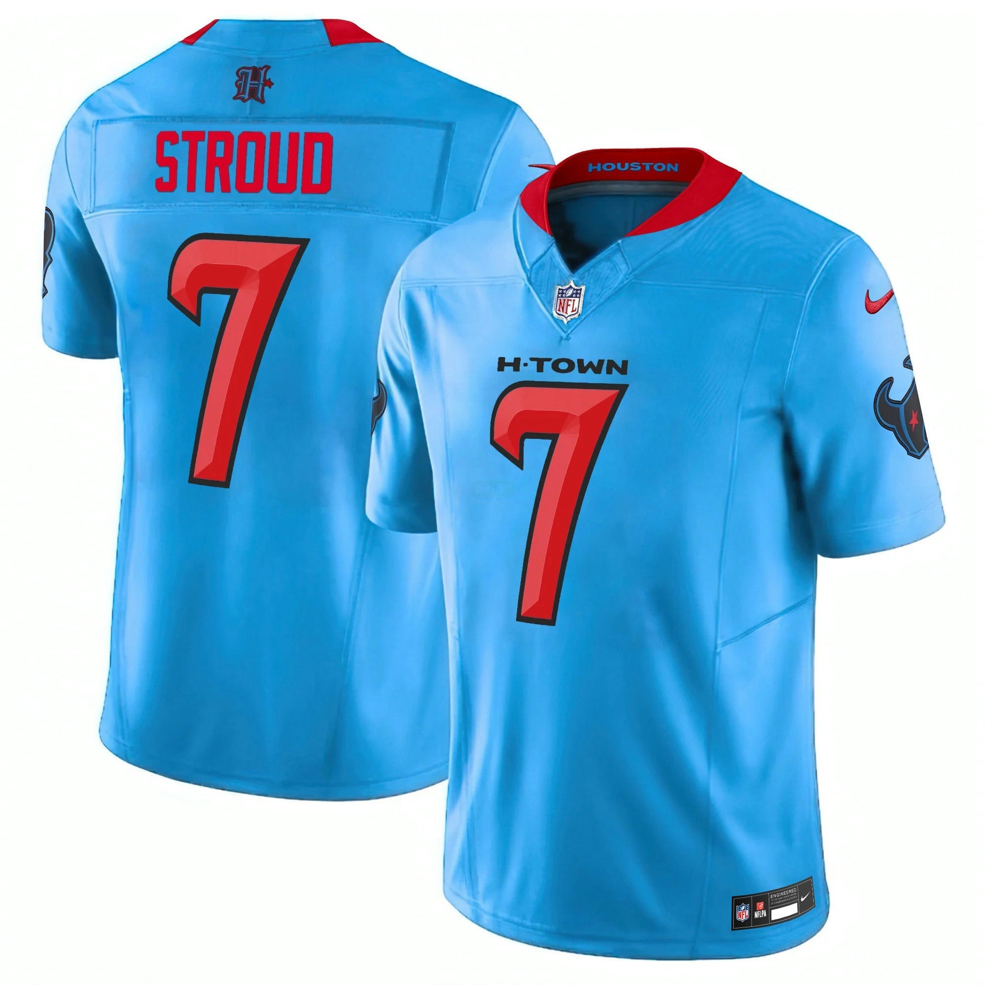 Camisa NFL Men’s Houston 2024 Vapor Limited Azul Jersey