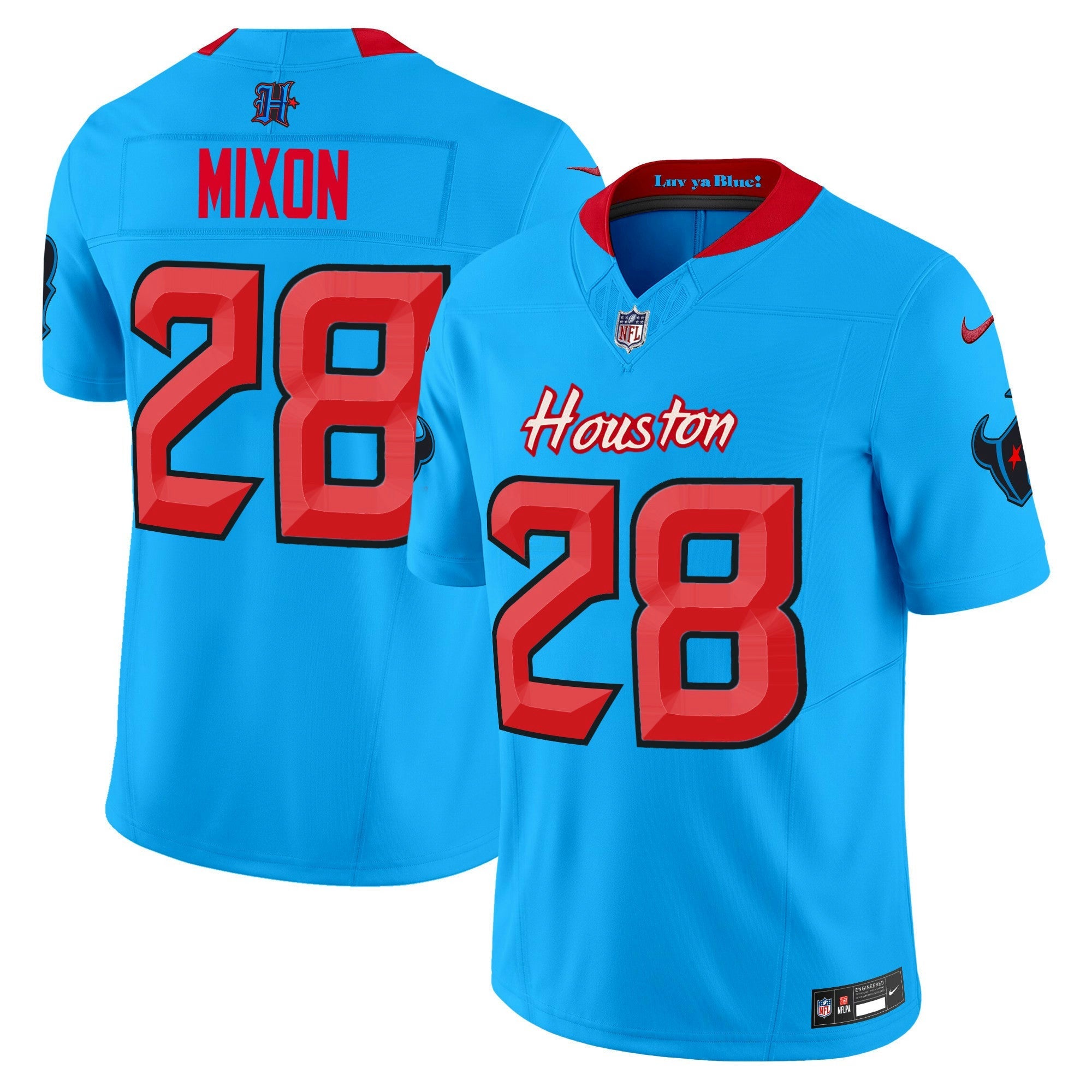 Camisa NFL Men’s Houston 2024 Vapor Limited Jersey V4