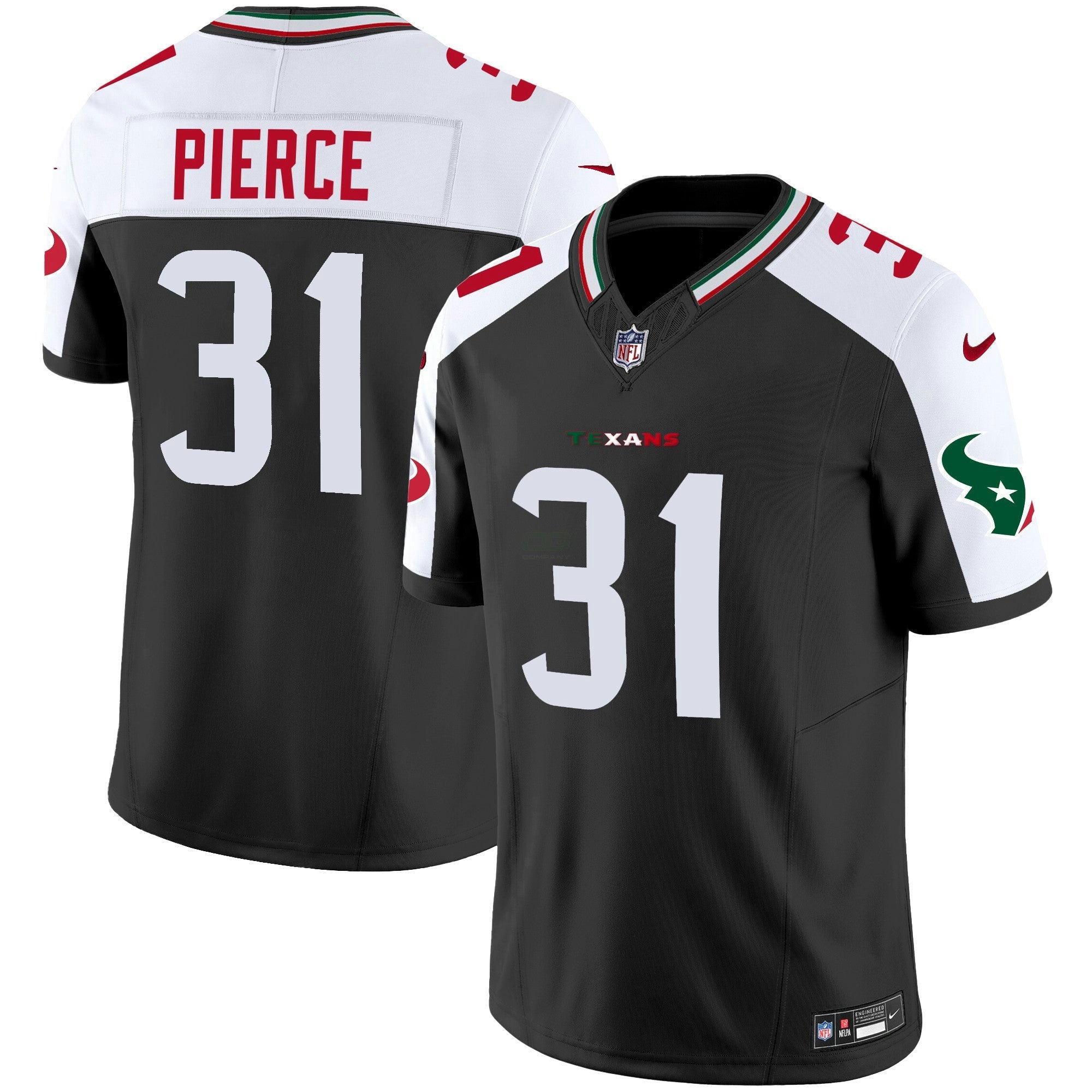 Camisa NFL Men’s Houston Mexico Vapor Limited Jersey