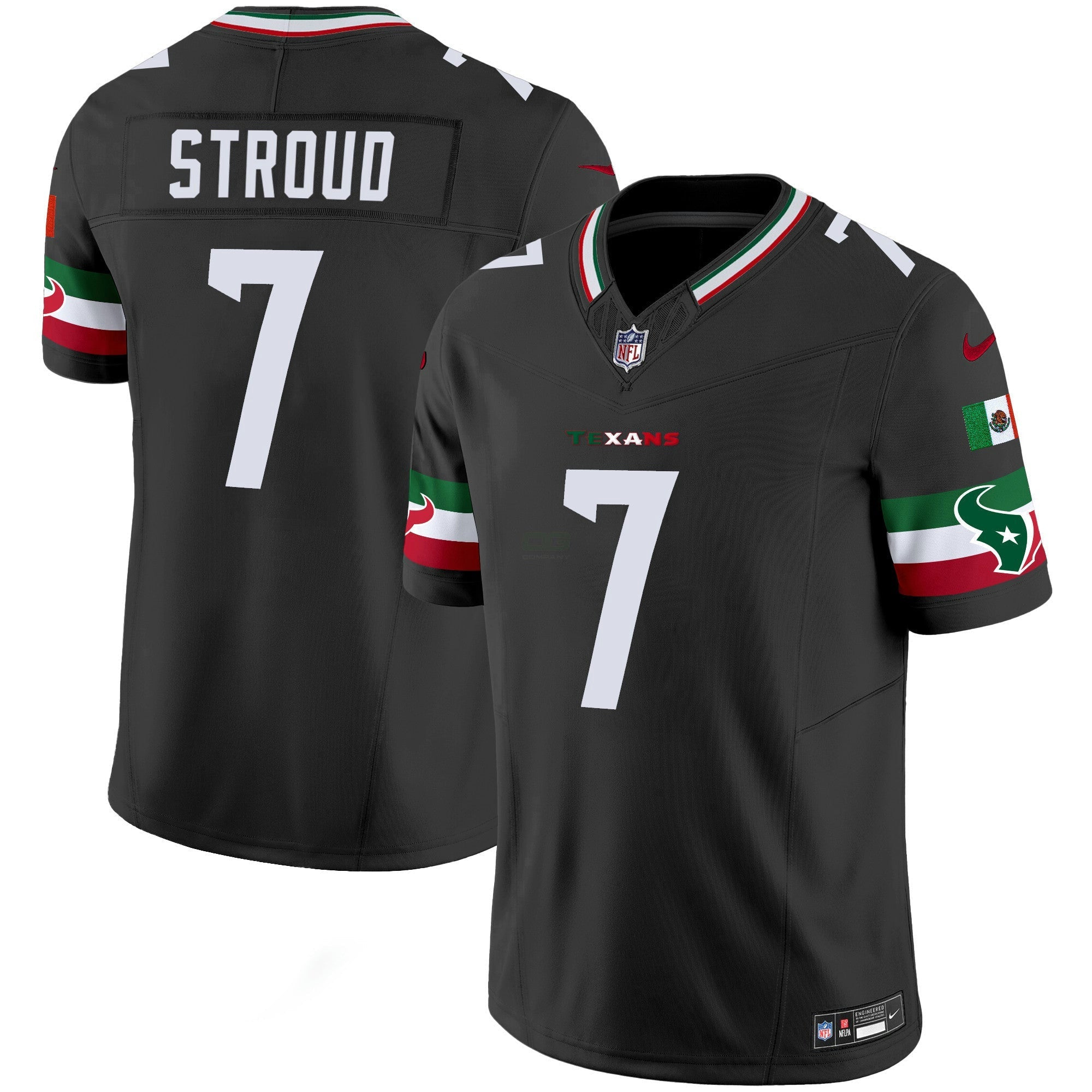 Camisa NFL Men’s Houston Mexico Vapor Limited Jersey