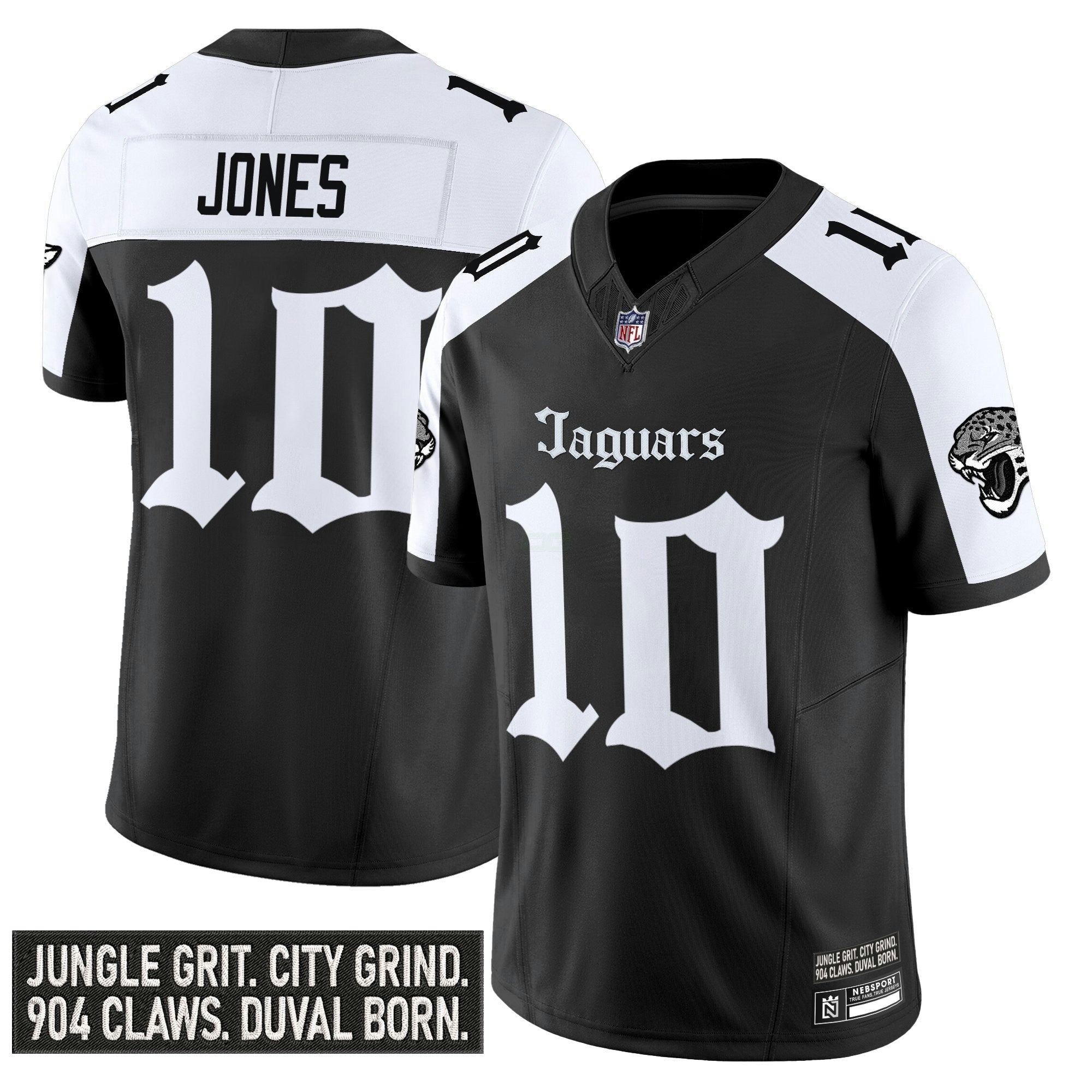 Camisa NFL Men’s Jacksonville ‘Gothic Duvall Shadows Edition’ Vapor Jersey