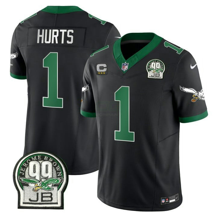 Camisa NFL Men’s Jerome Brown Patch Kelly Green Alternativa Jersey V2