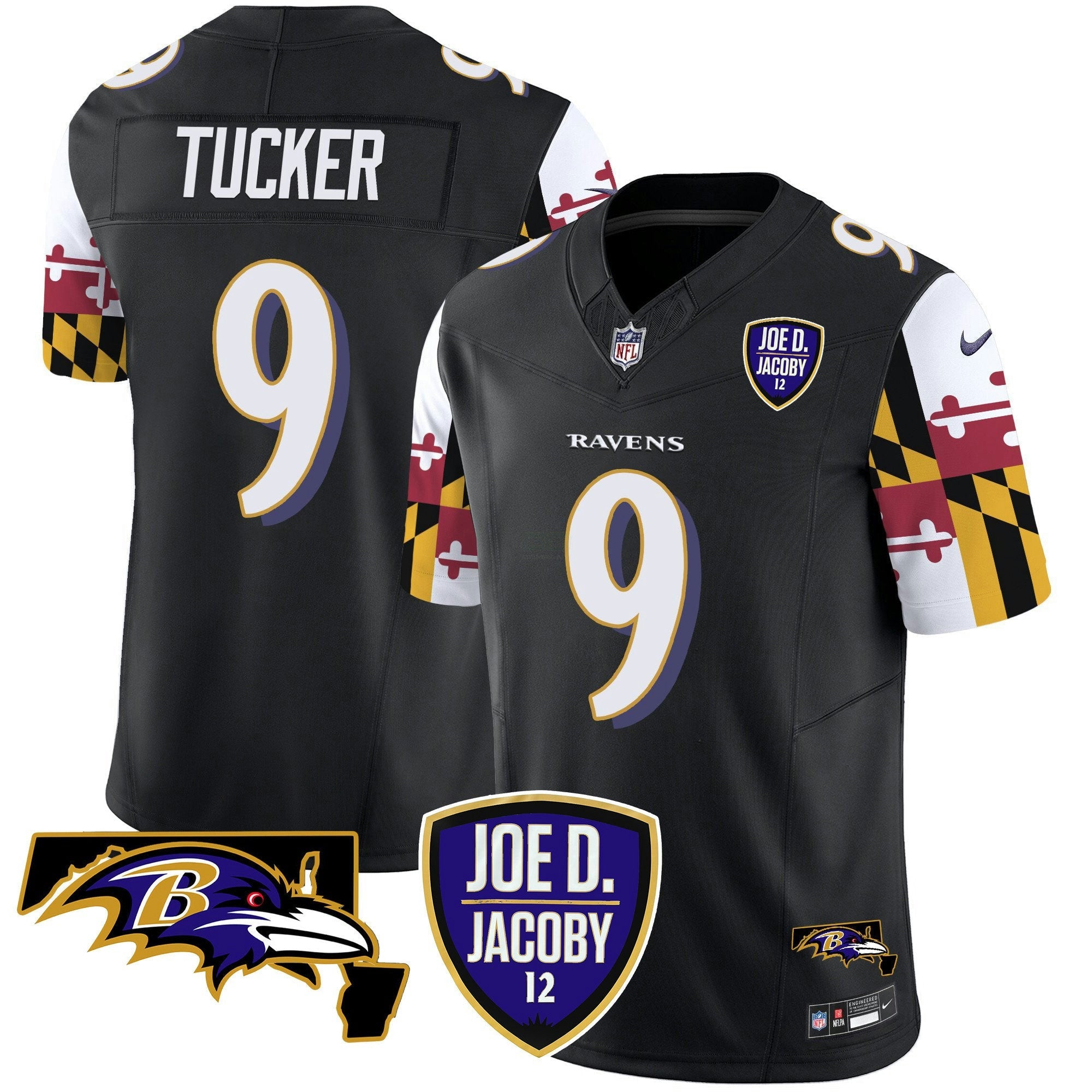 Camisa NFL Men’s Joe D & Jacoby Patch Vapor Limited Jersey V2