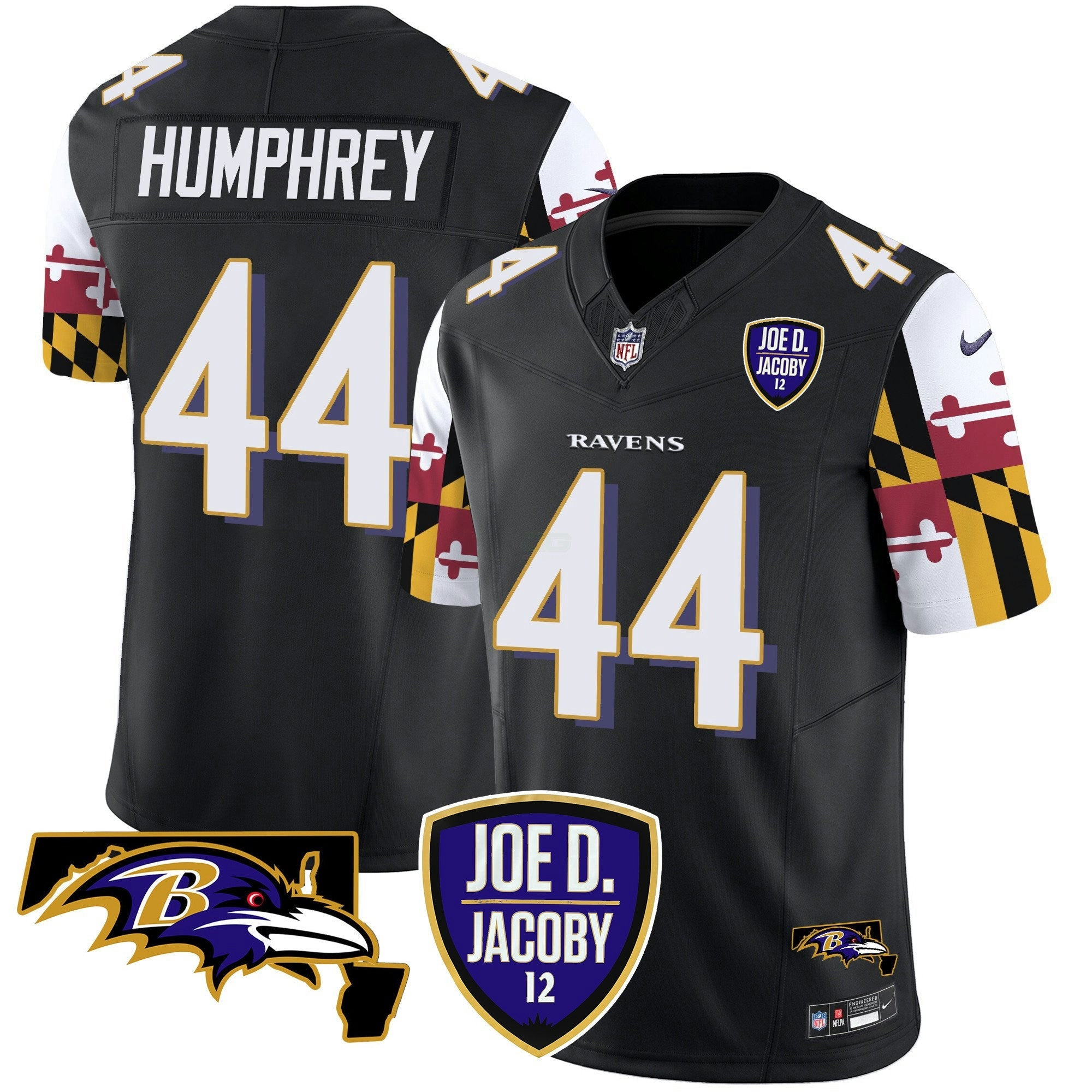 Camisa NFL Men’s Joe D & Jacoby Patch Vapor Limited Jersey V2