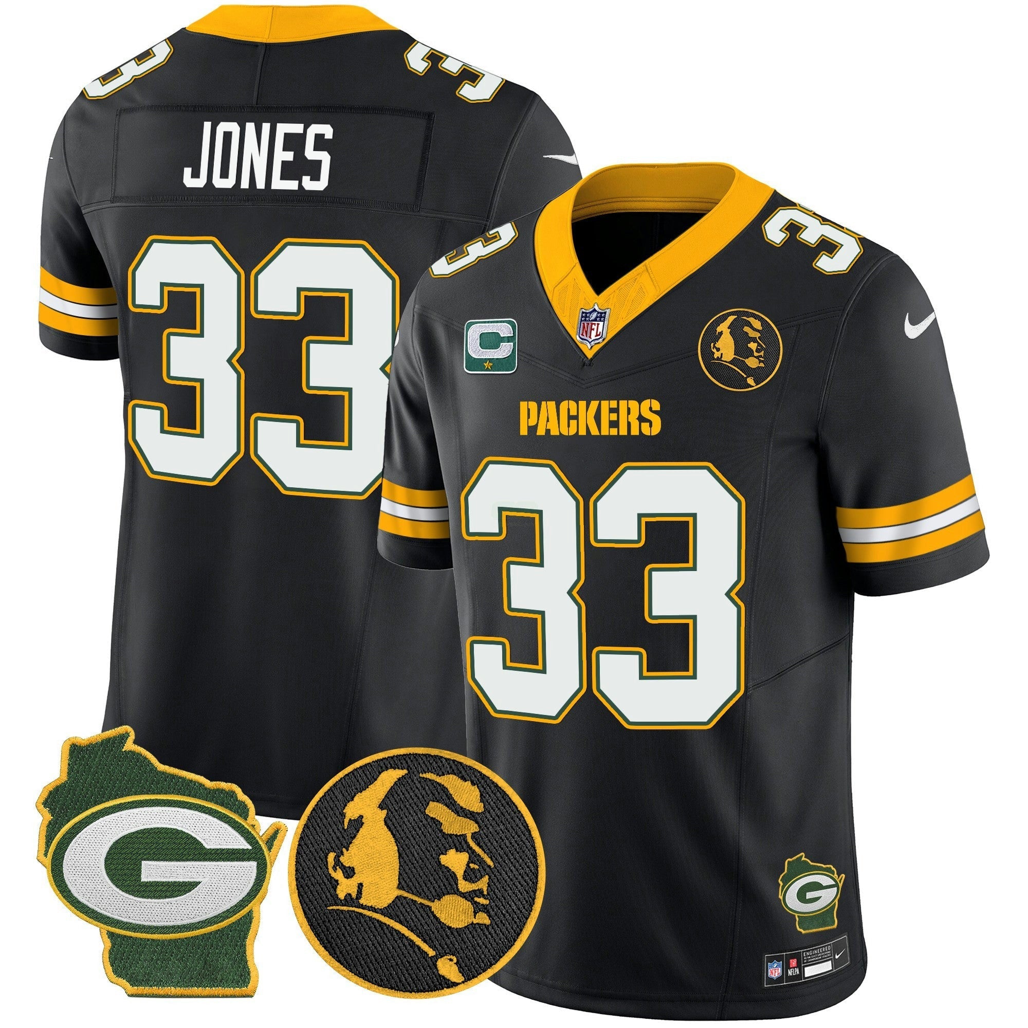 Camisa NFL Men’s John Madden & Home Patch Vapor Limited Jersey