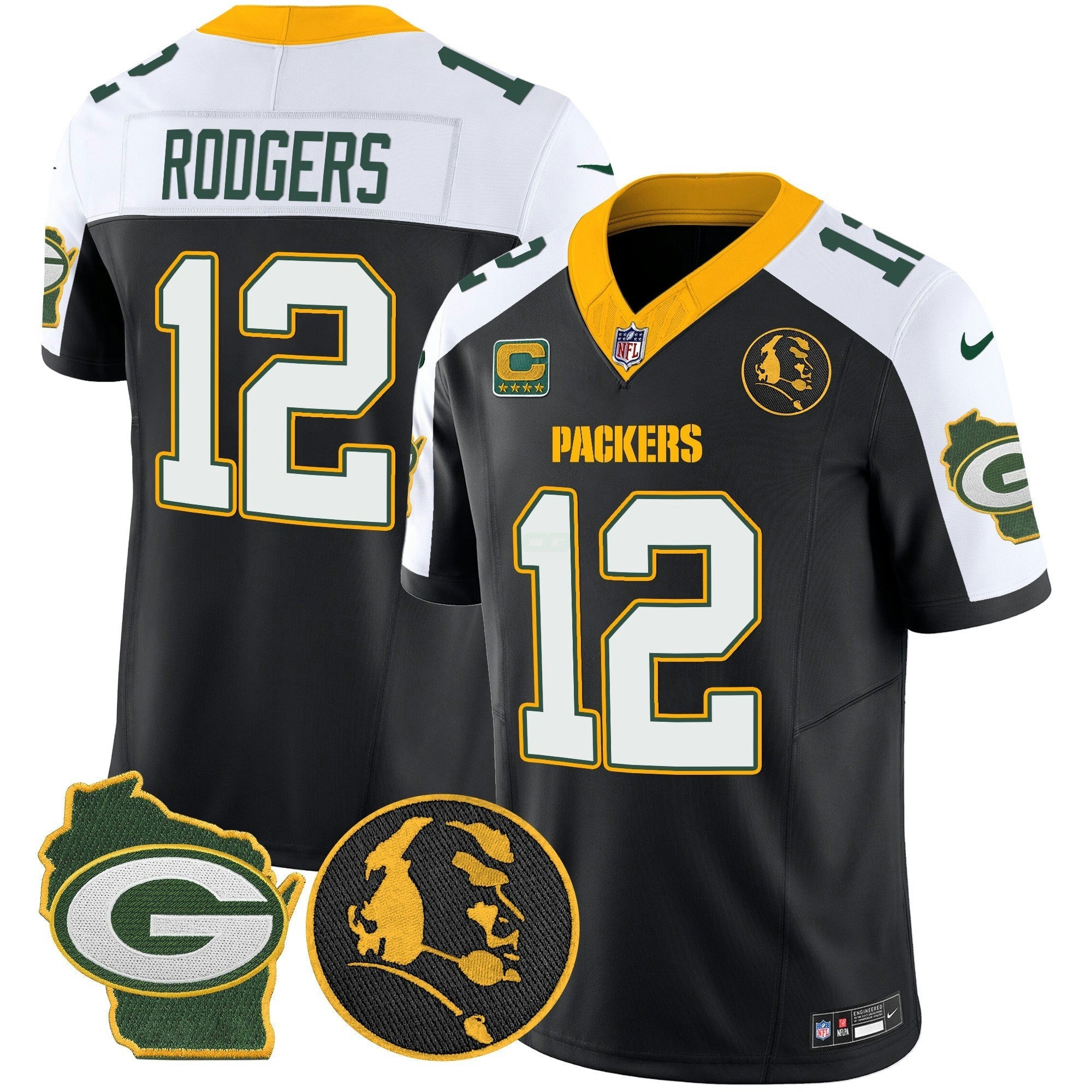 Camisa NFL Men’s John Madden & Home Patch Vapor Limited Jersey