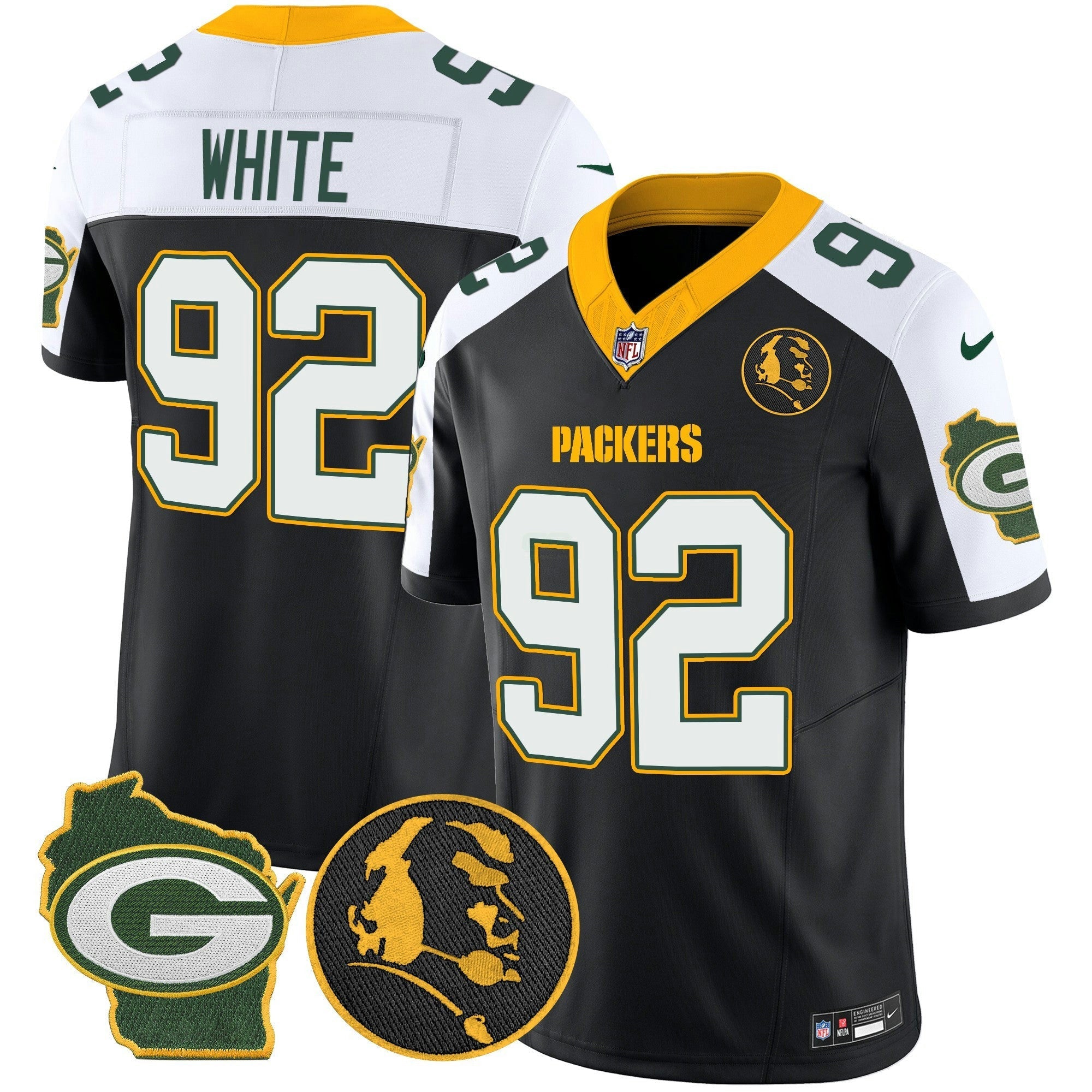 Camisa NFL Men’s John Madden & Home Patch Vapor Limited Jersey