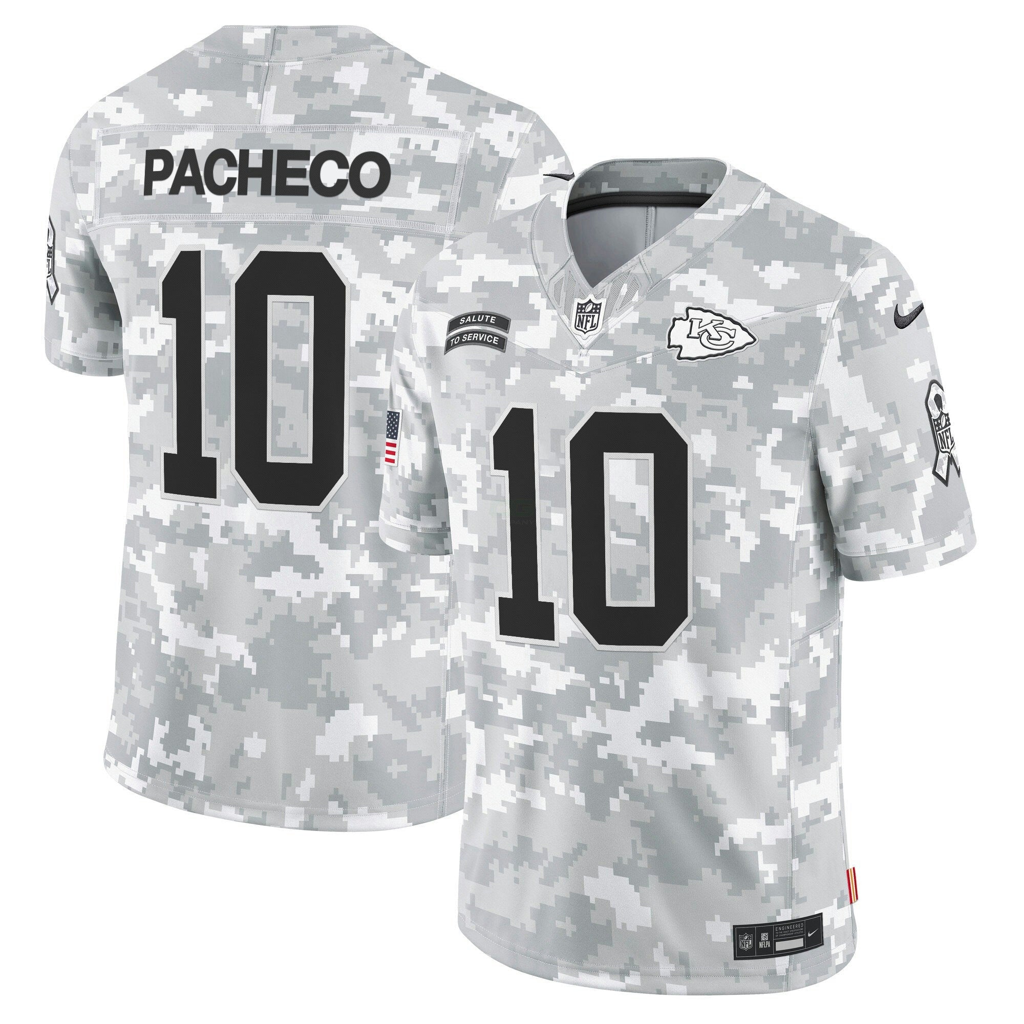 Camisa NFL Men’s Kansas City 2024 Salute to Service Vapor Limited Jersey – All stitched