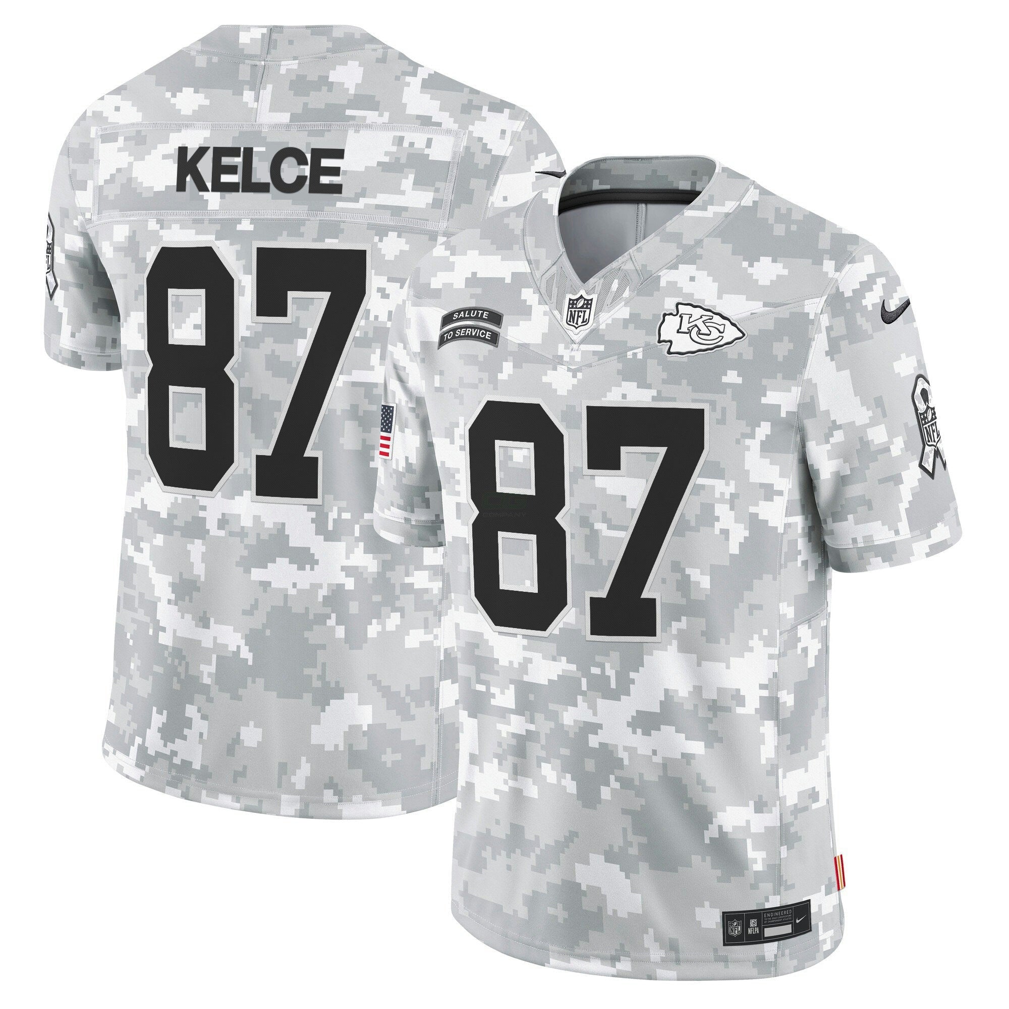 Camisa NFL Men’s Kansas City 2024 Salute to Service Vapor Limited Jersey – All stitched