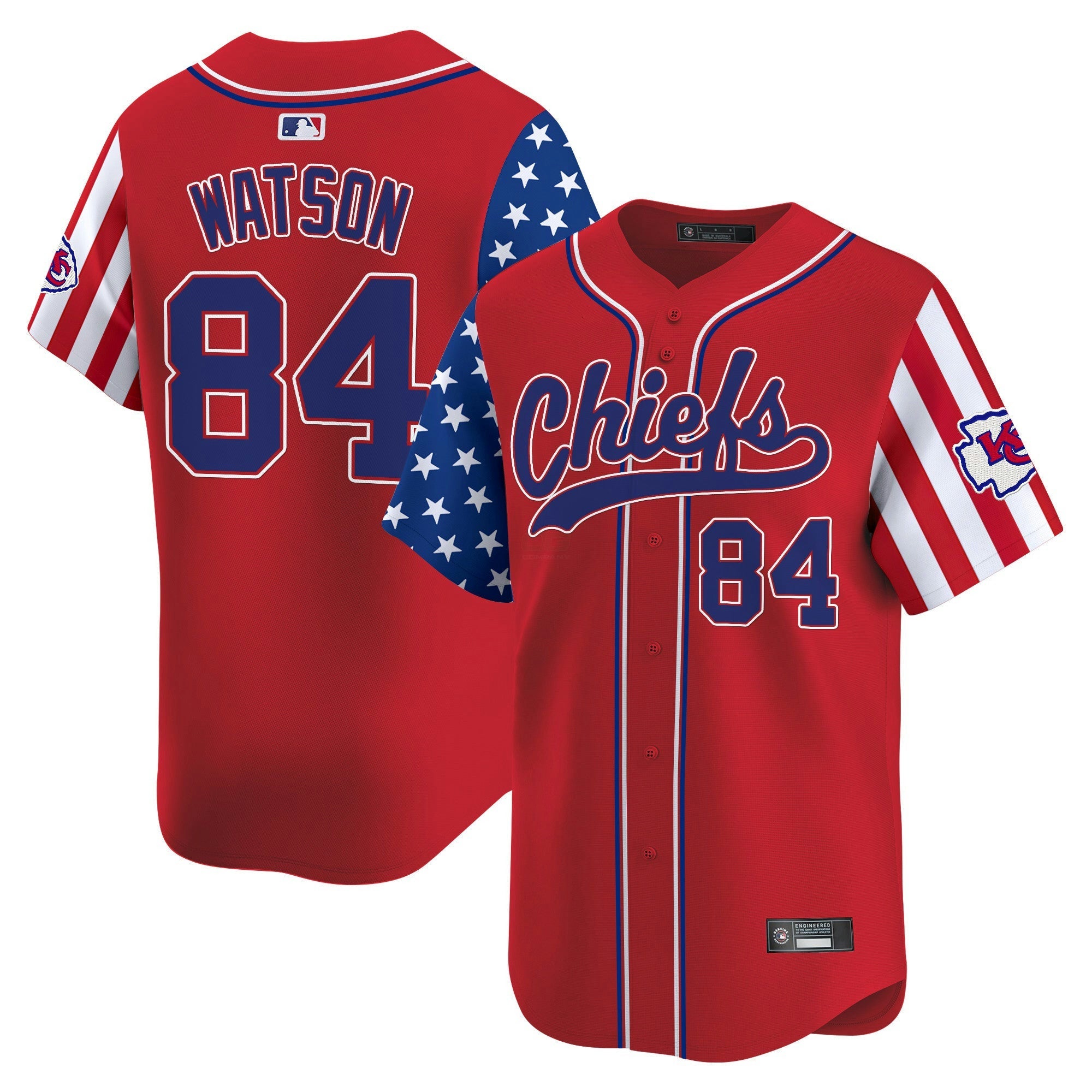 Camisa NFL Men’s Kansas City 2025 Independence Day Vapor Jersey
