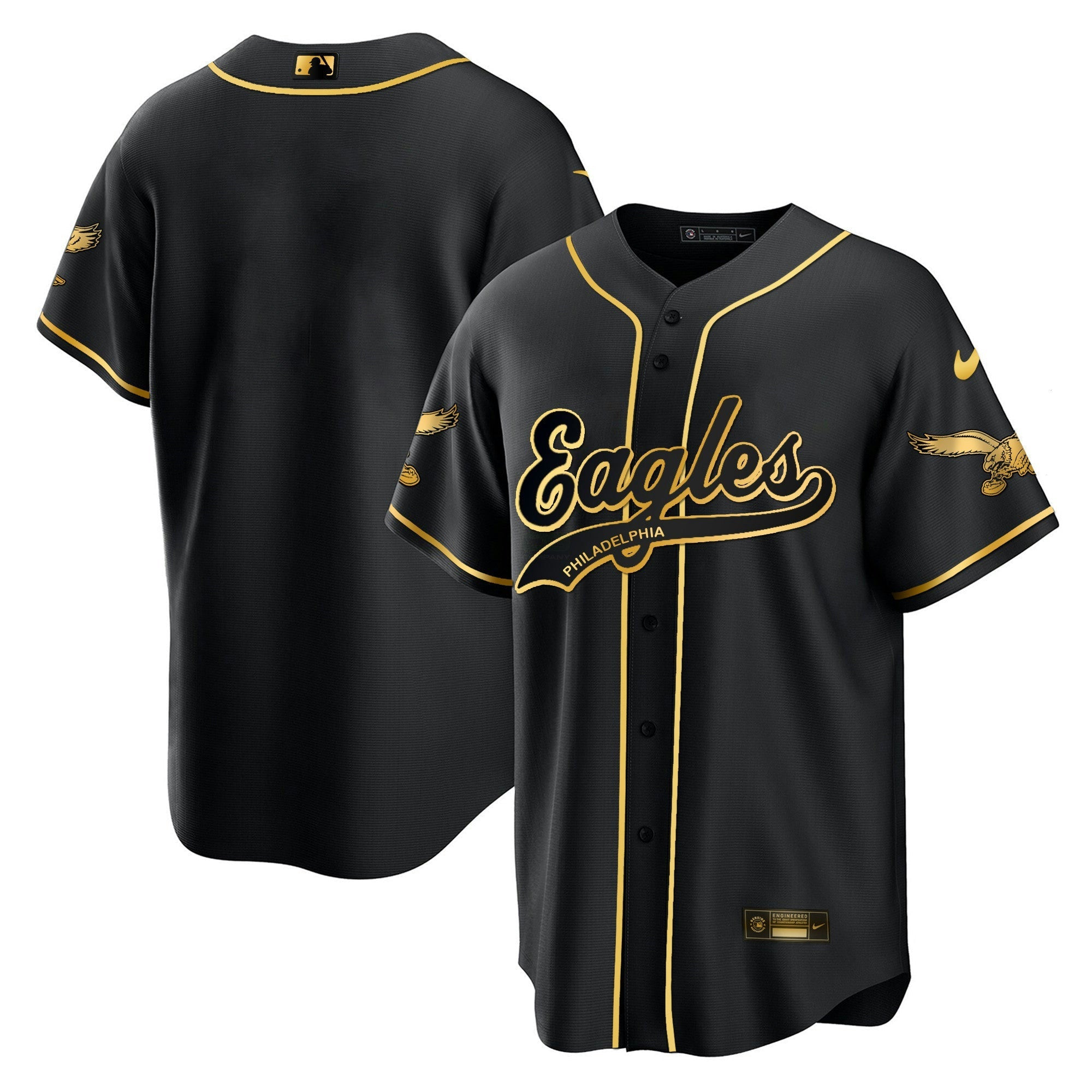 Camisa NFL Men’s Kelly Green Baseball Limited Jersey