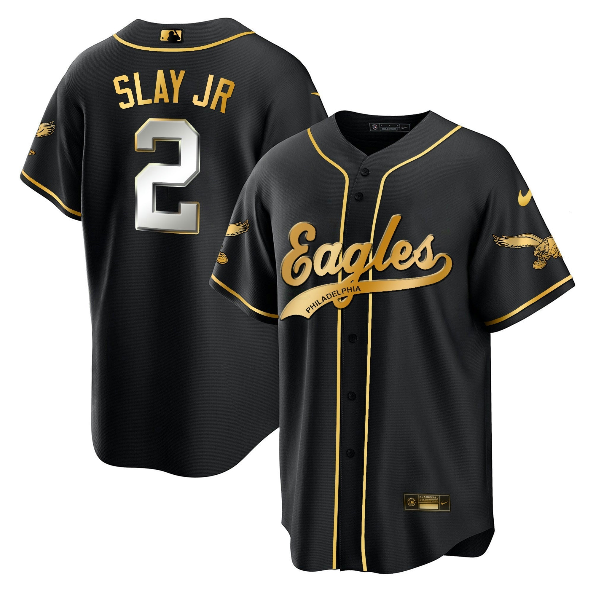 Camisa NFL Men’s Kelly Green Baseball Limited Jersey