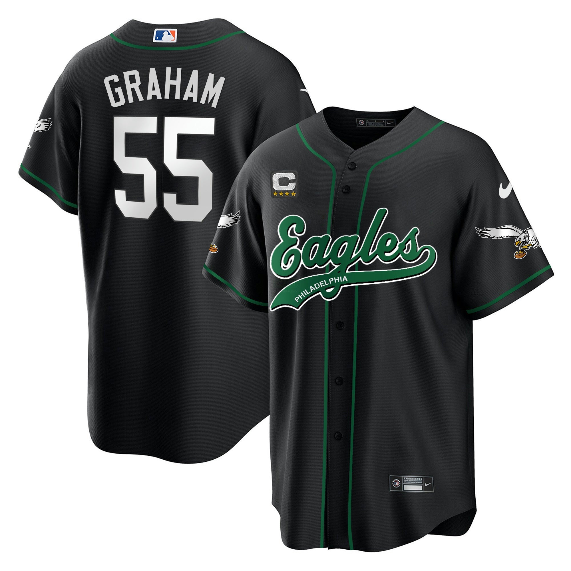 Camisa NFL Men’s Kelly Green Jersey