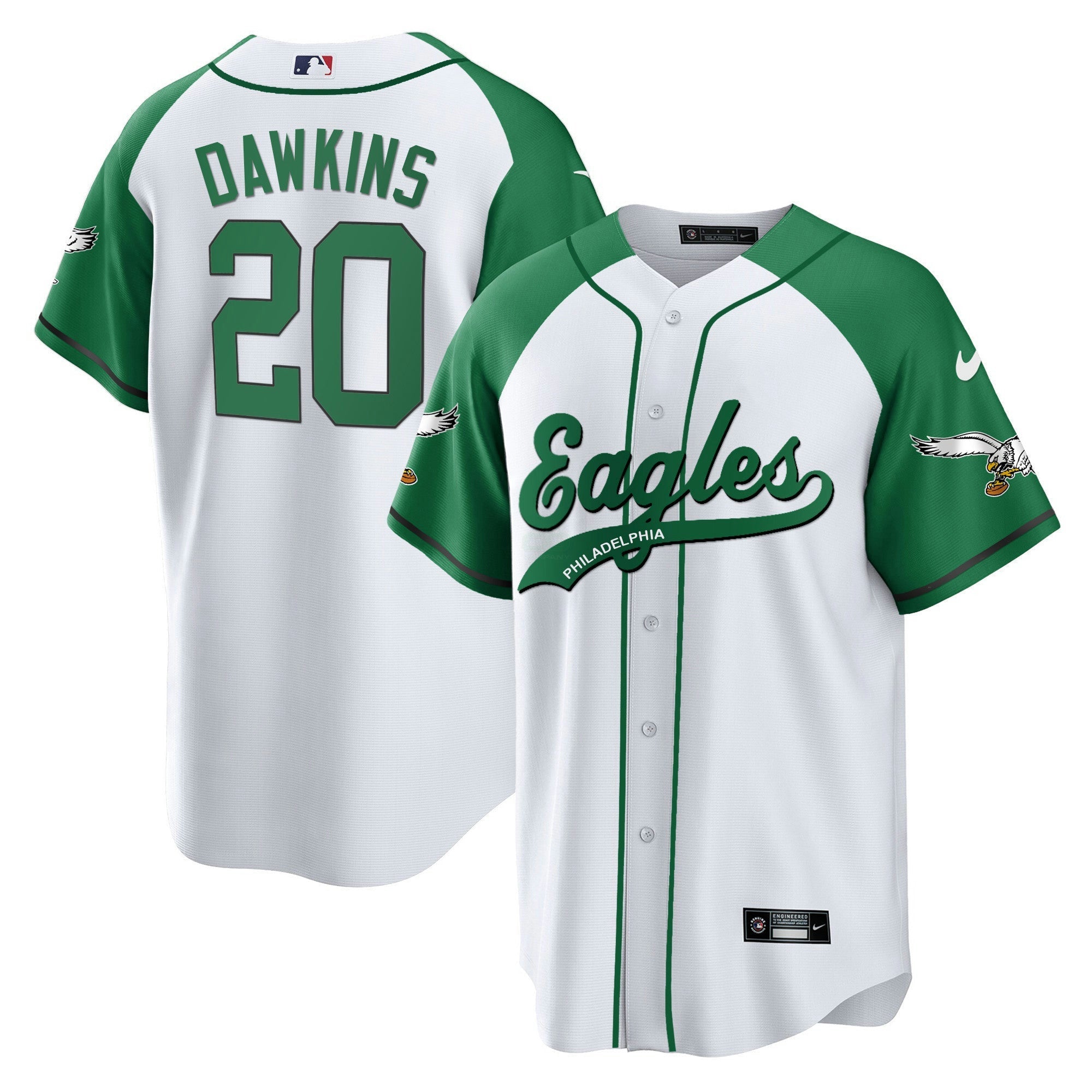 Camisa NFL Men’s Kelly Green Jersey V2