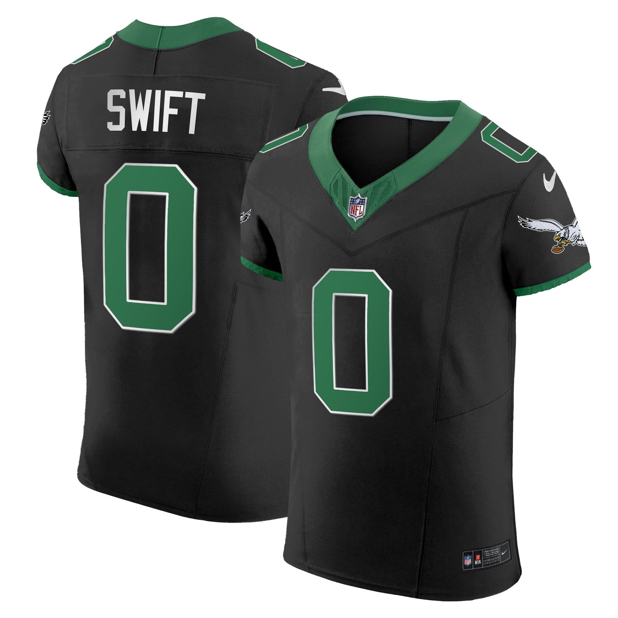 Camisa NFL Men’s Kelly Green Vapor Elite Jersey