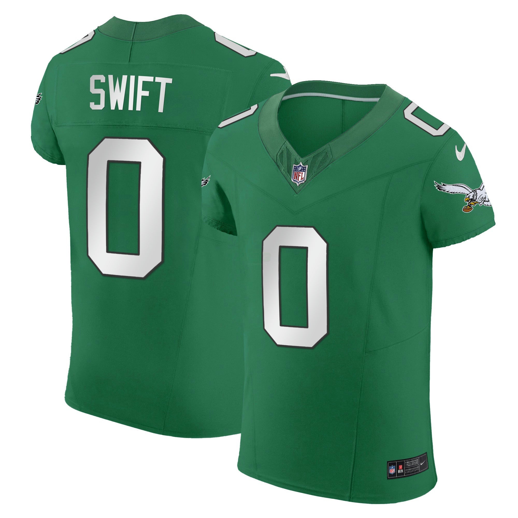 Camisa NFL Men’s Kelly Green Vapor Elite Jersey