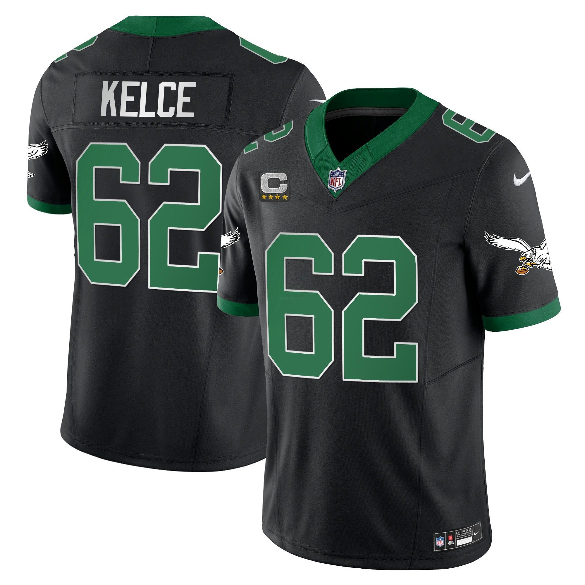 Camisa NFL Men’s Kelly Green Vapor Limited Jersey