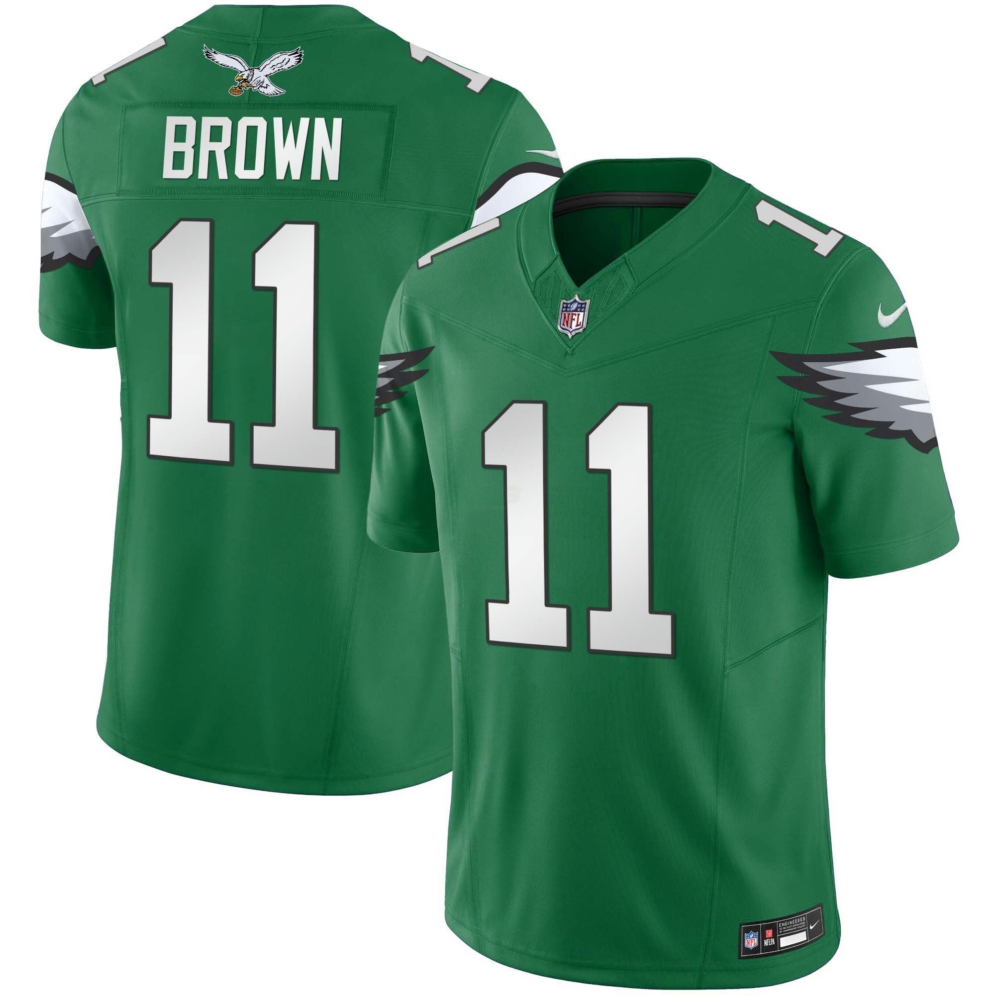 Camisa NFL Men’s Kelly Green Vapor Limited Jersey V3