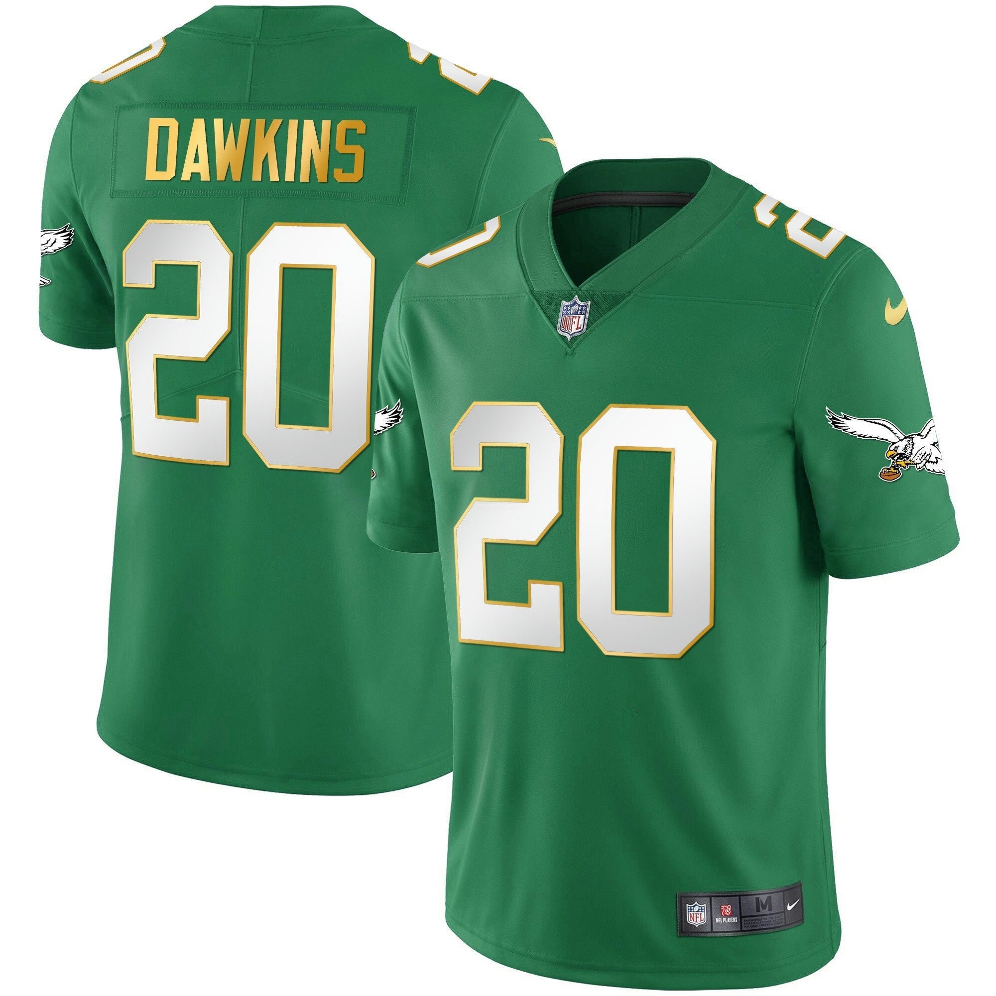 Camisa NFL Men’s Kelly Verde Dourada Jersey