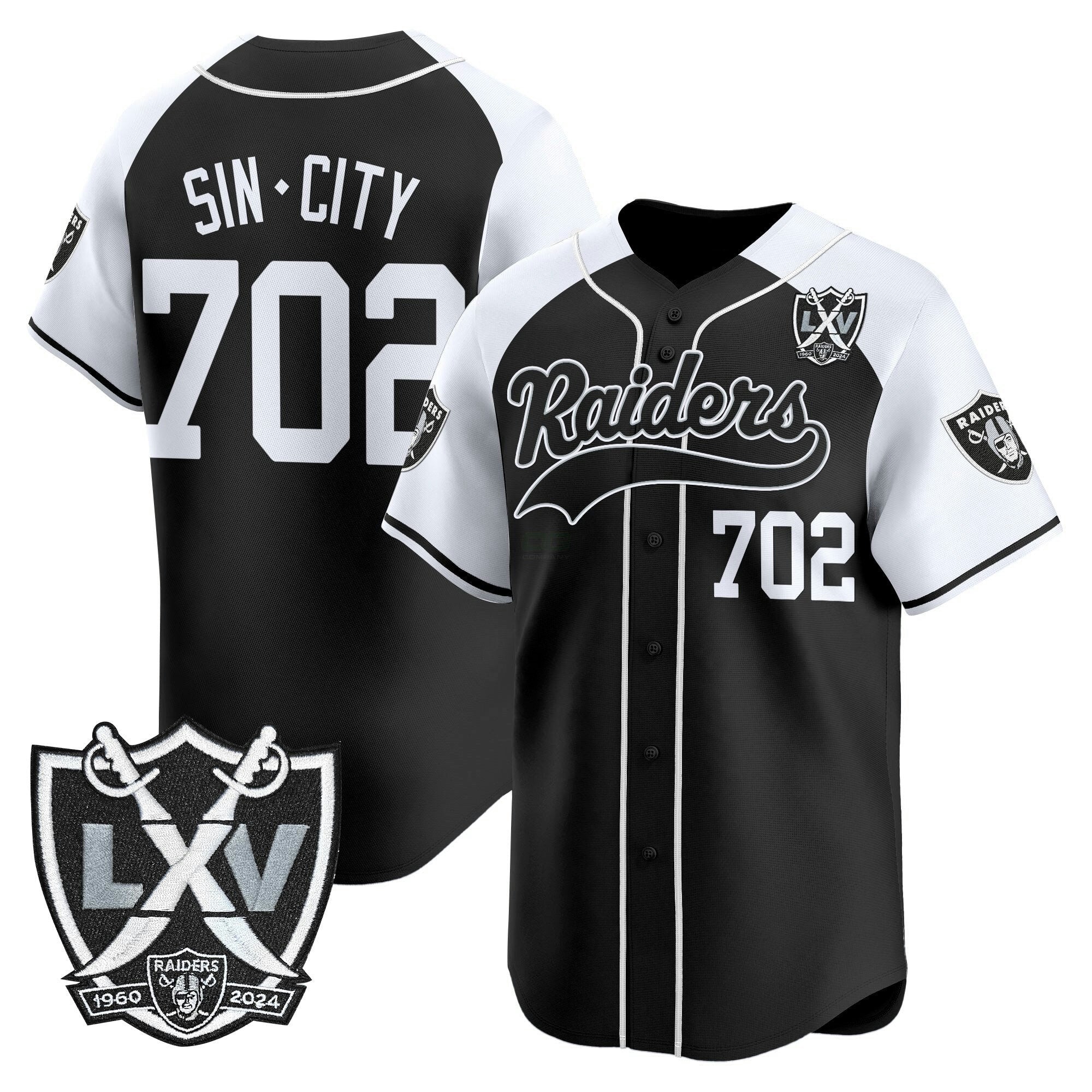 Camisa NFL Men’s Las Vegas 65th Anniversary Patch Vapor Jersey