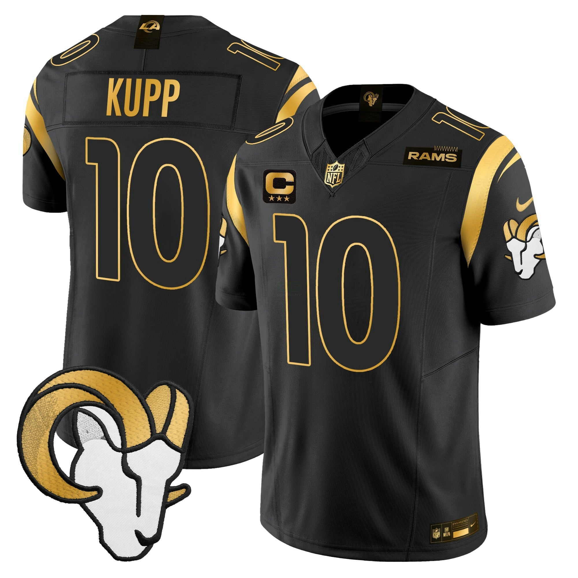 Camisa NFL Men’s Los Angeles 2024 Dourada Vapor Limited Jersey