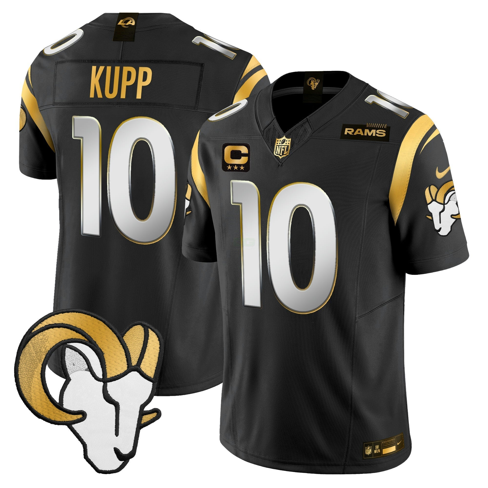 Camisa NFL Men’s Los Angeles 2024 Dourada Vapor Limited Jersey