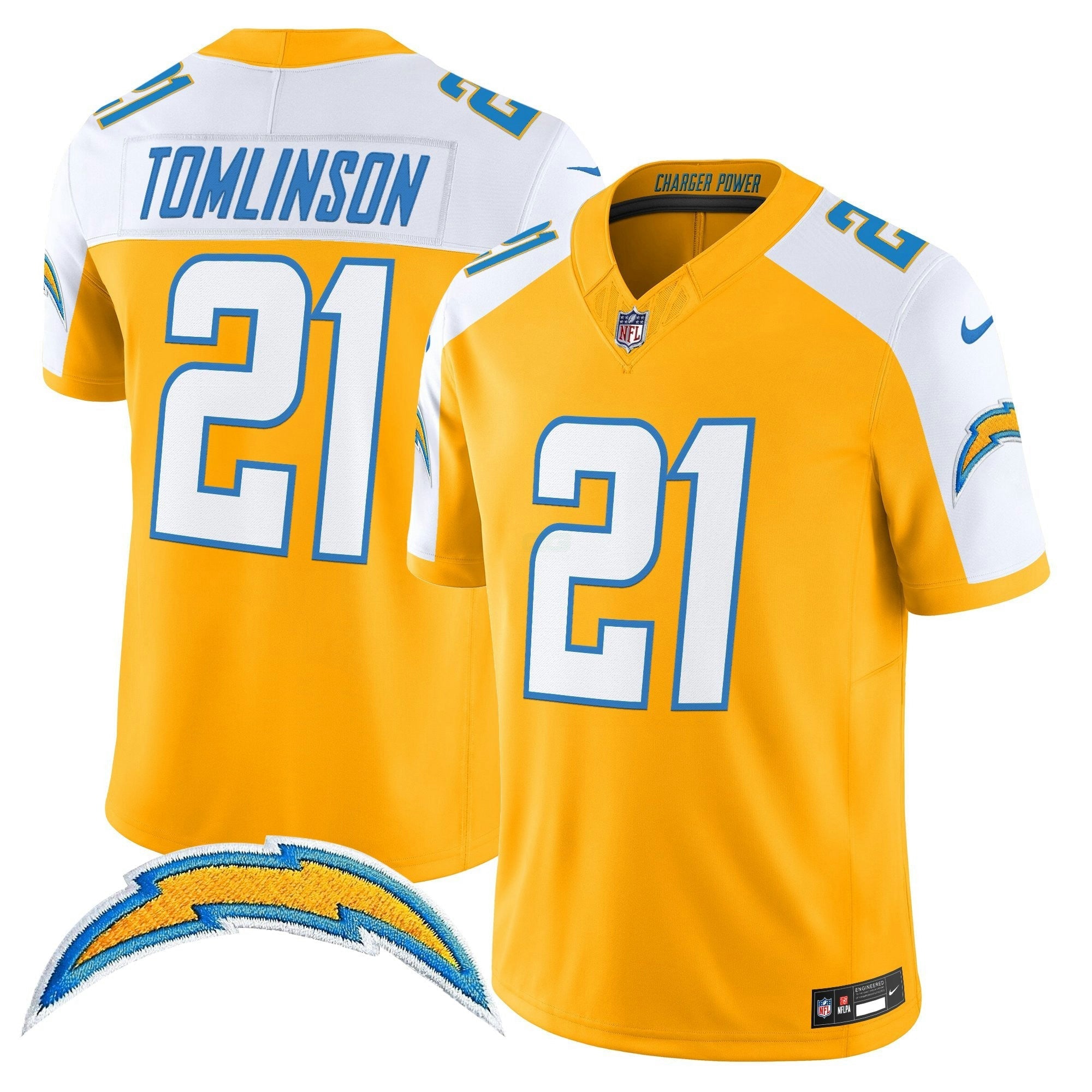 Camisa NFL Men’s Los Angeles 2025 Alternativa Charger Power Vapor Limited Jersey