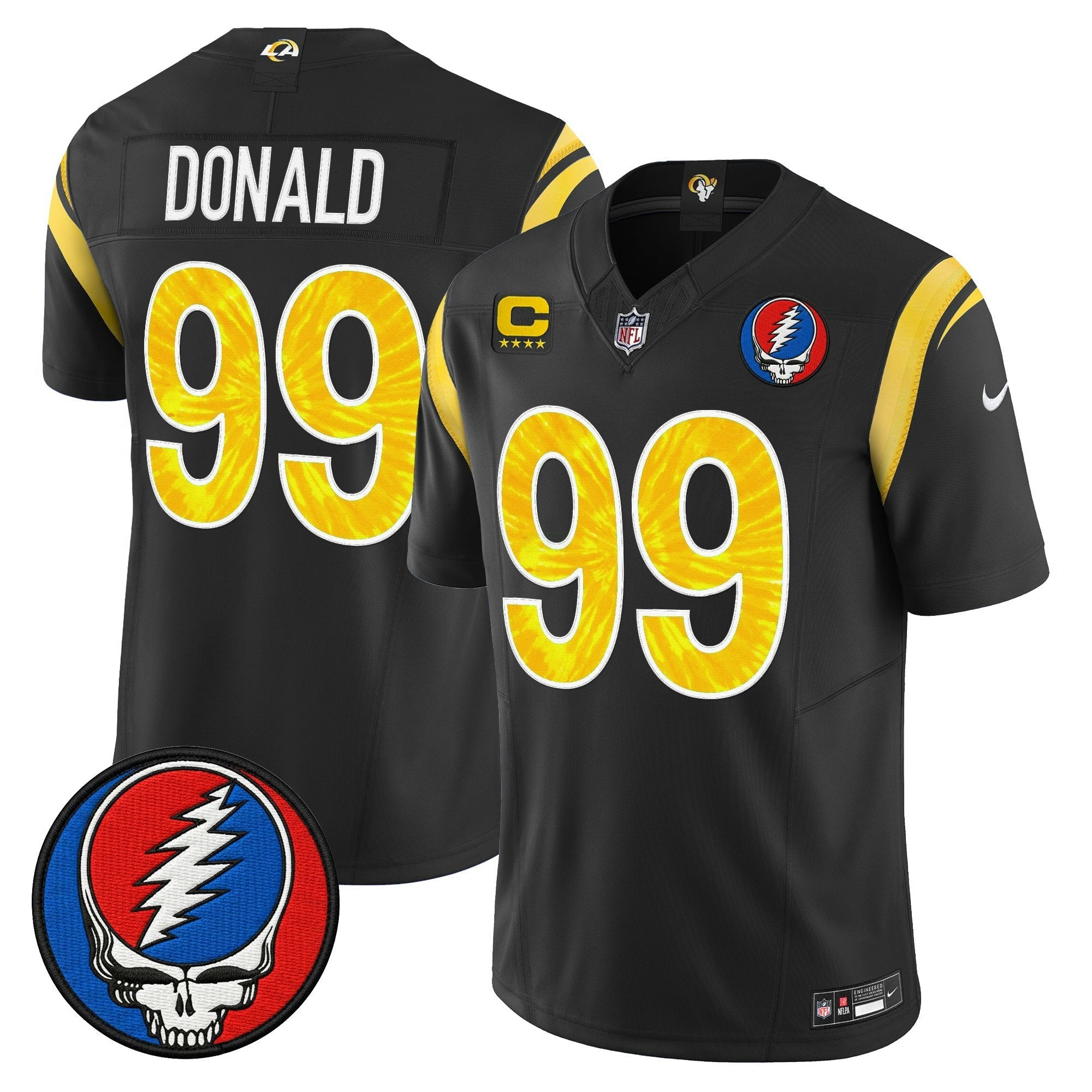 Camisa NFL Men’s Los Angeles x Grateful Dead Vapor Limited Jersey