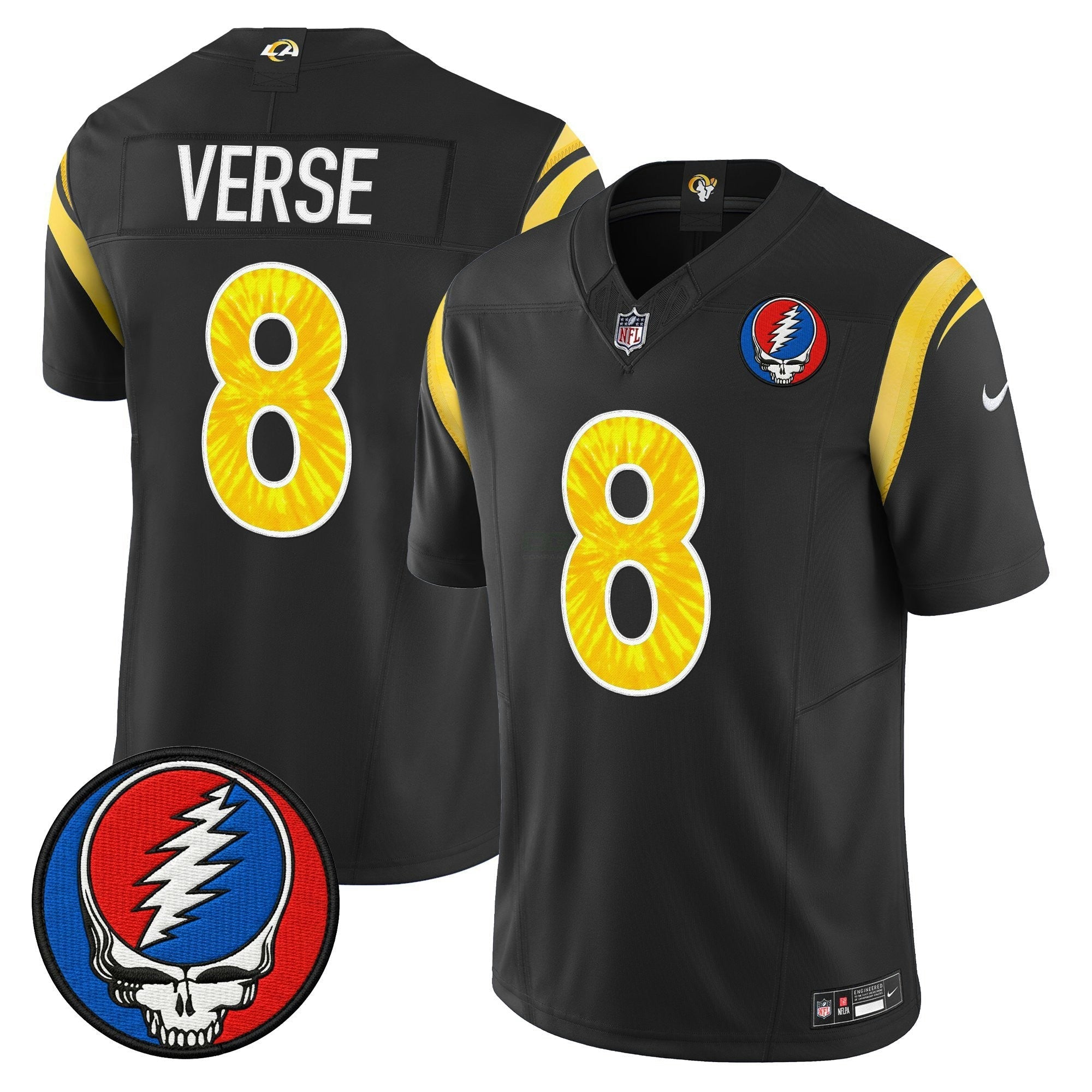 Camisa NFL Men’s Los Angeles x Grateful Dead Vapor Limited Jersey