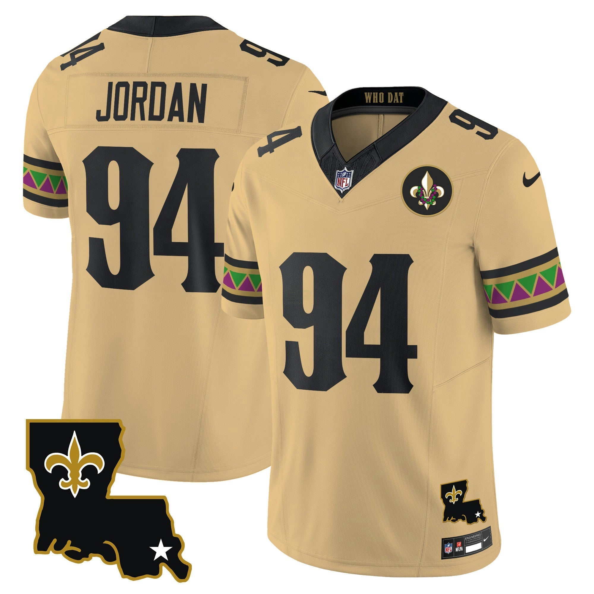 Camisa NFL Men’s Mardi Gras Vapor Limited Jersey