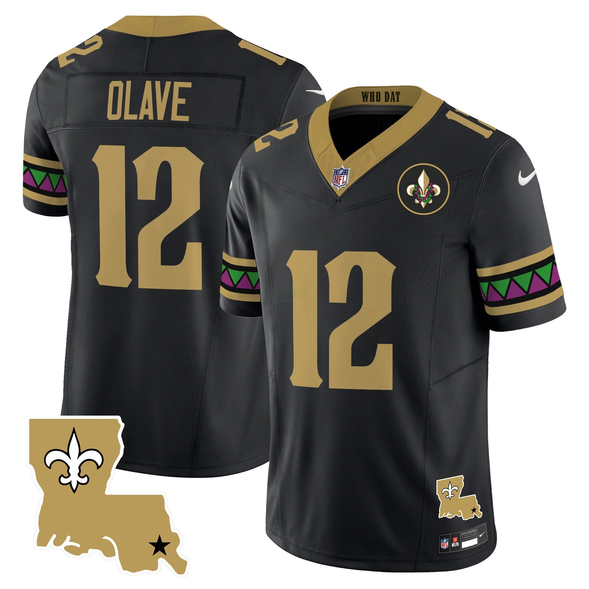 Camisa NFL Men’s Mardi Gras Vapor Limited Jersey