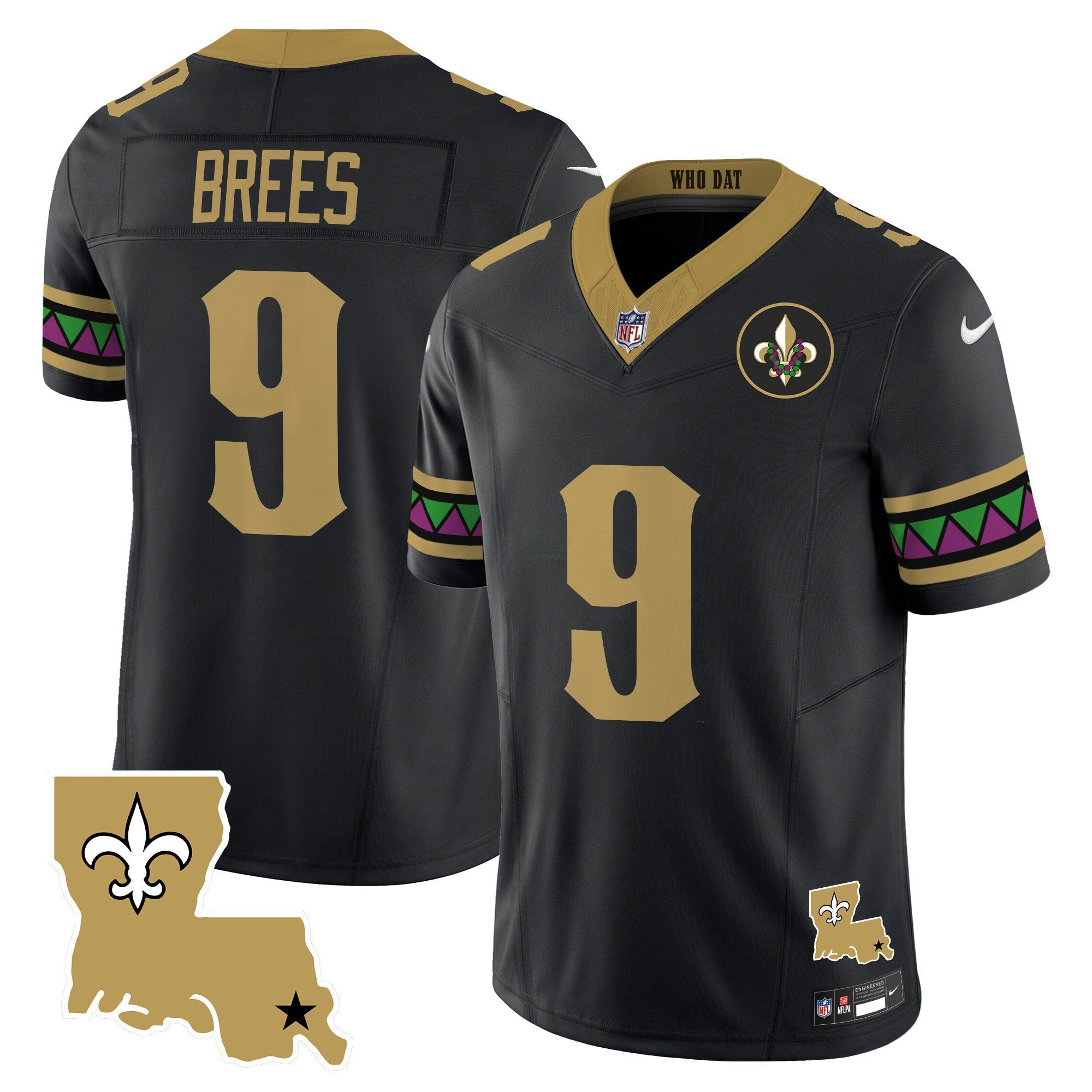 Camisa NFL Men’s Mardi Gras Vapor Limited Jersey
