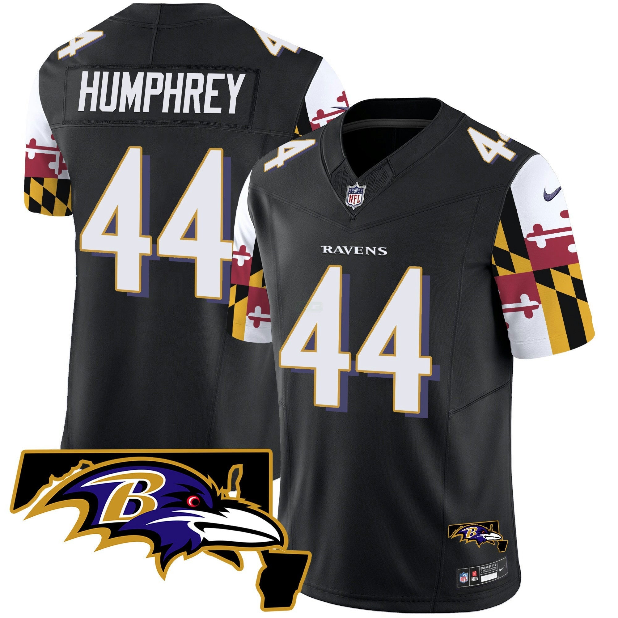 Camisa NFL Men’s Maryland Flag Vapor Limited Jersey V2