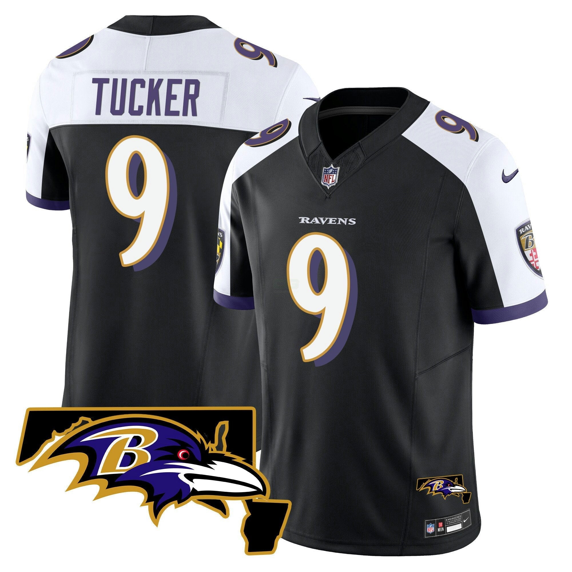 Camisa NFL Men’s Maryland Patch Vapor Limited Jersey
