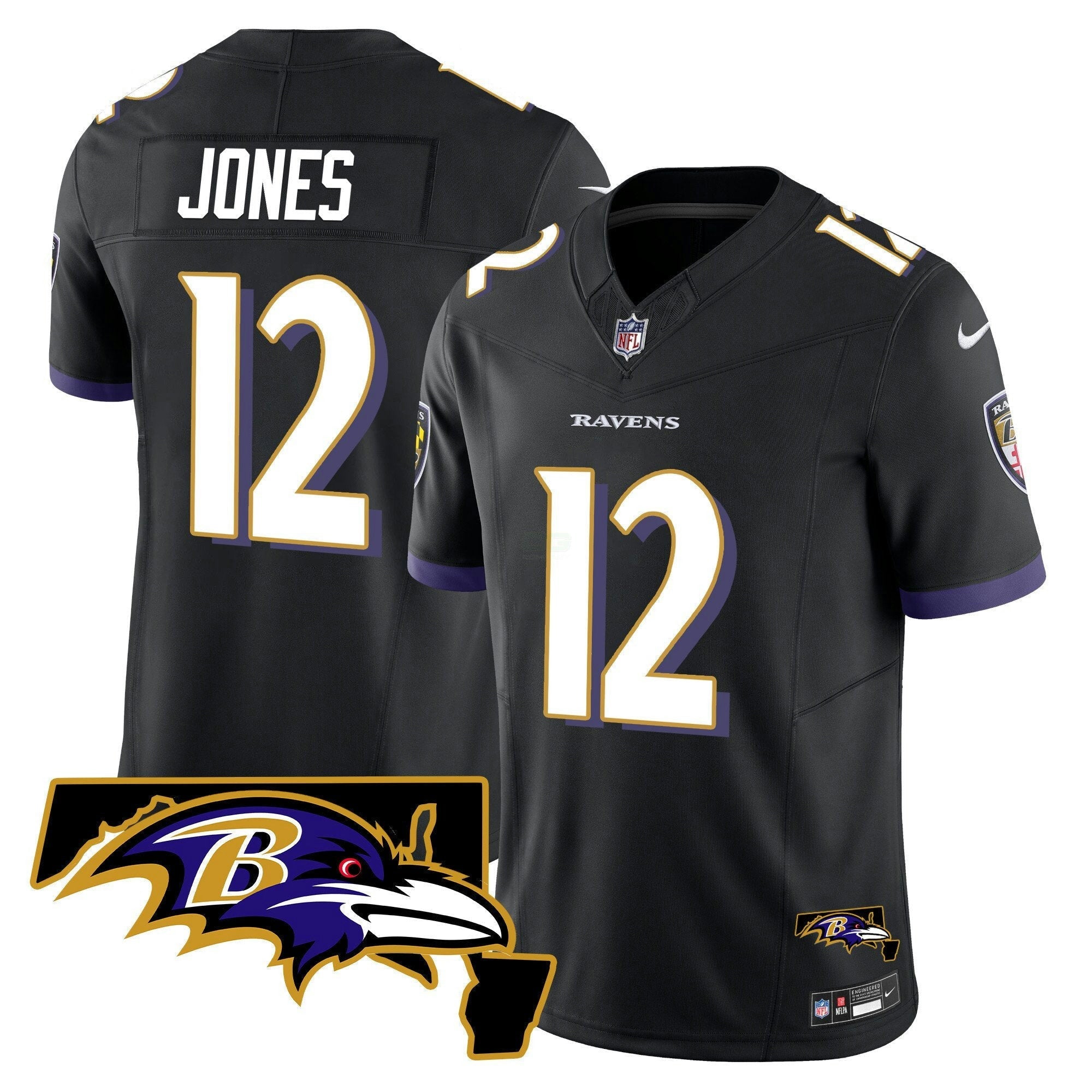 Camisa NFL Men’s Maryland Patch Vapor Limited Jersey