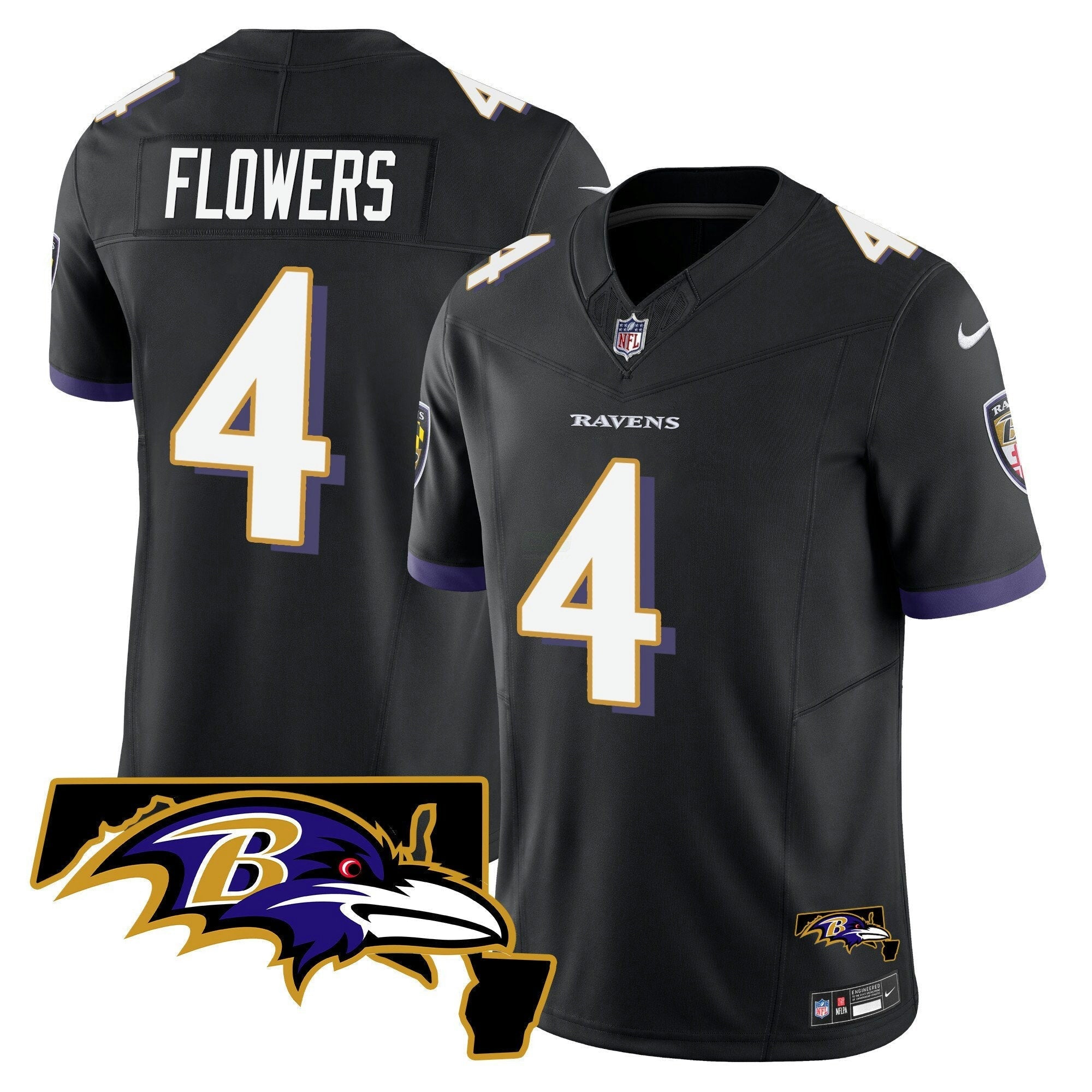 Camisa NFL Men’s Maryland Patch Vapor Limited Jersey