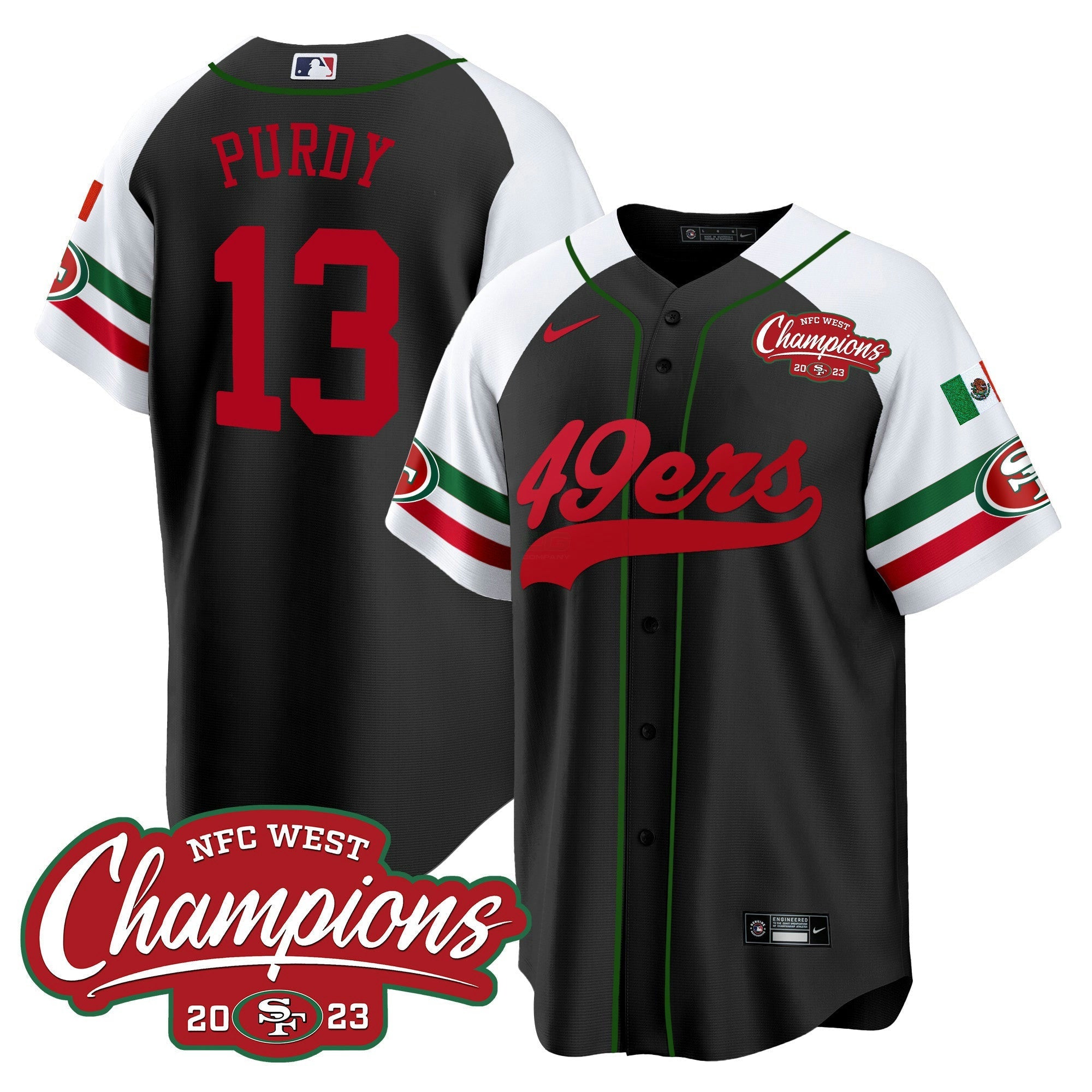 Camisa NFL Men’s Mexico 2023 NFC West Champions Jersey