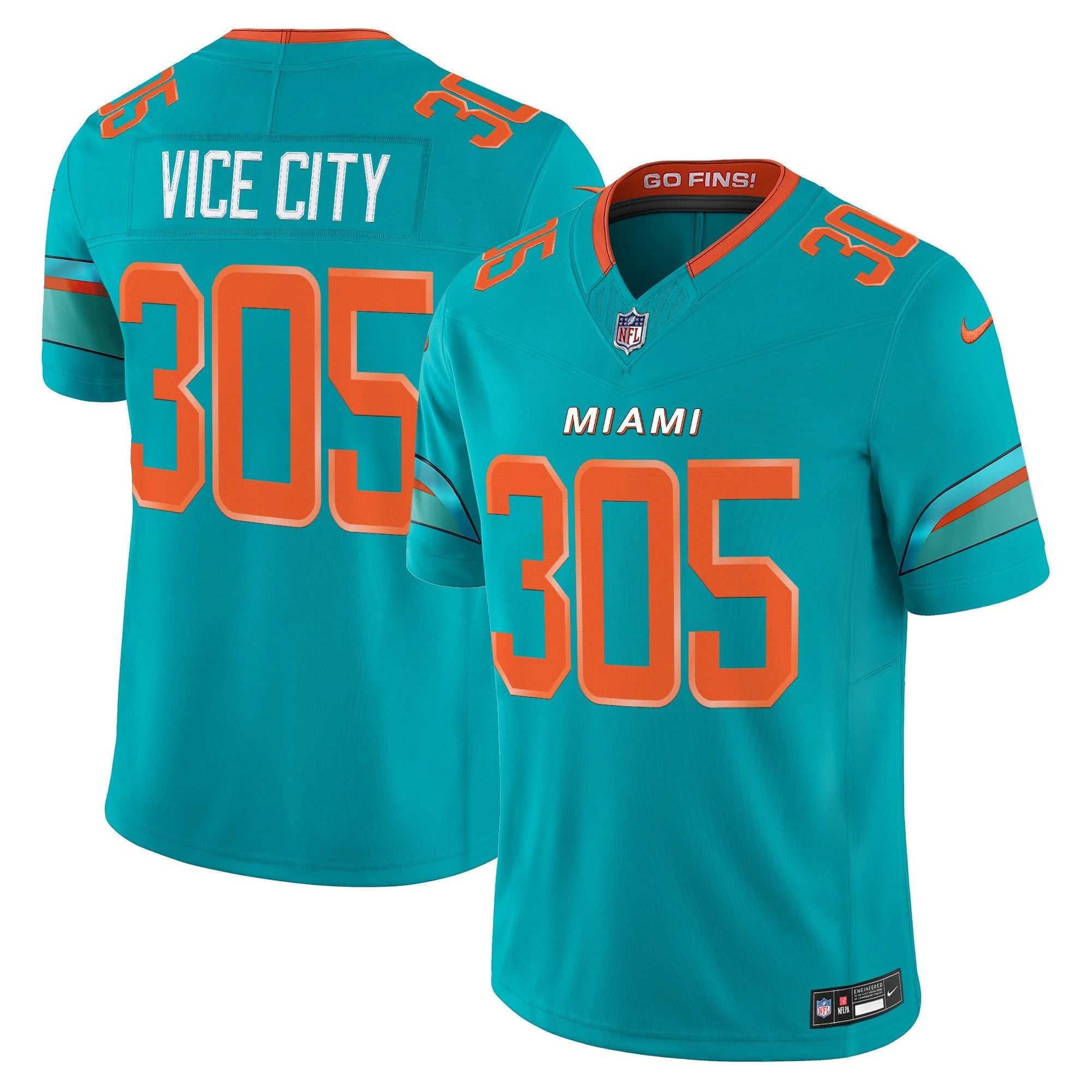 Camisa NFL Men’s Miami 2025 “Rivalries” Vapor Limited Jersey