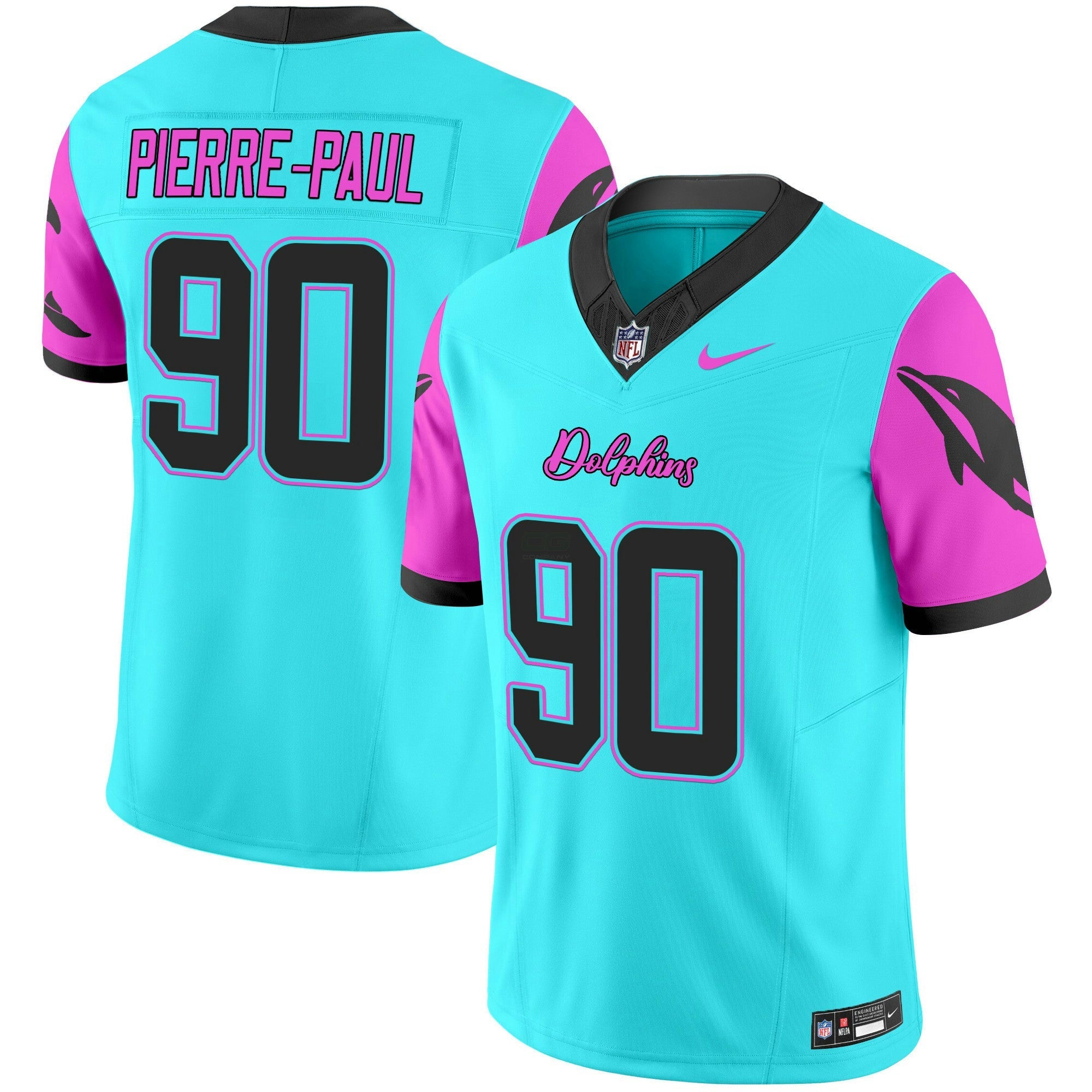Camisa NFL Men’s “Miami Vice” Vapor Limited Jersey